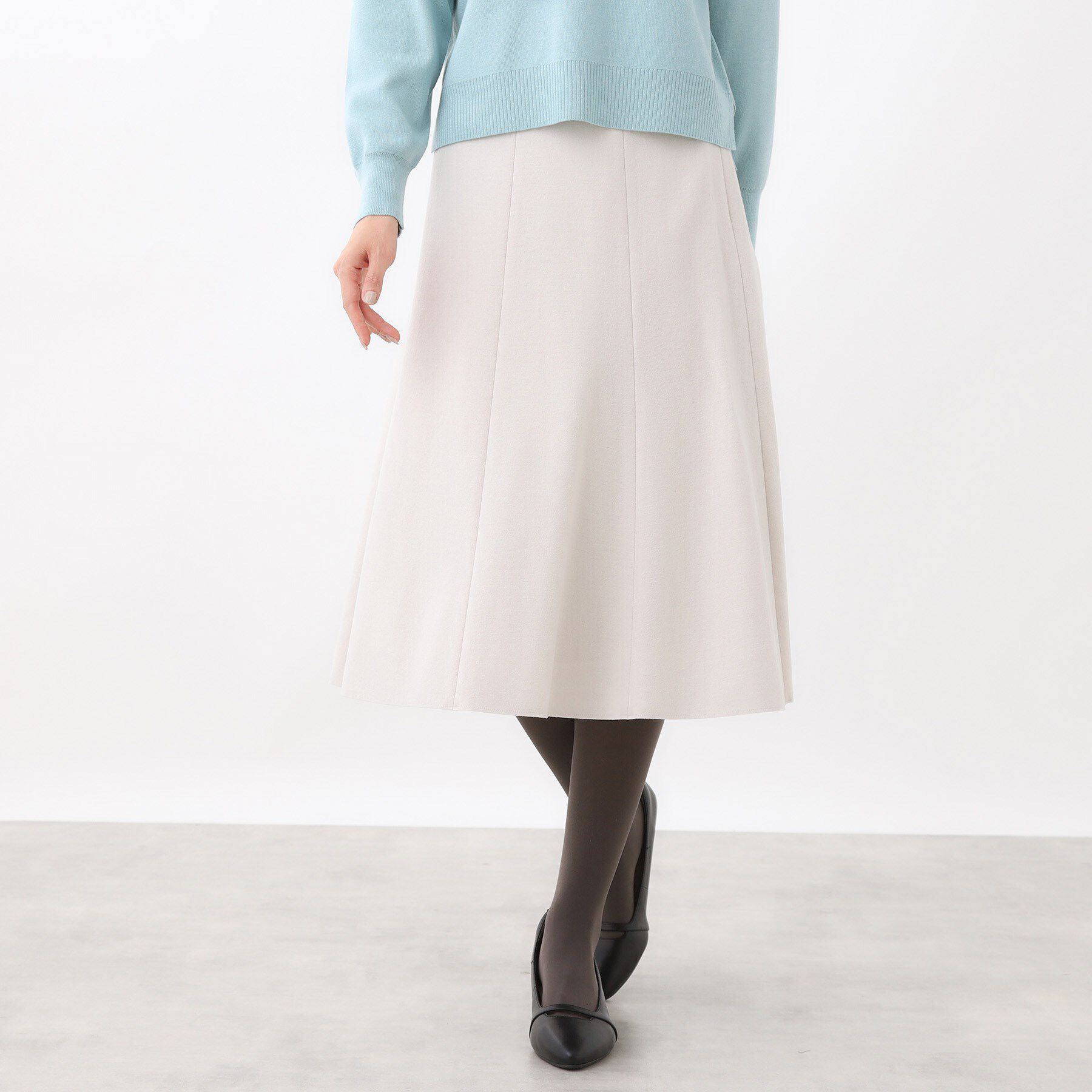 Reflect「【選べる5色◎】フレアフリュイドスカート」|スカート|