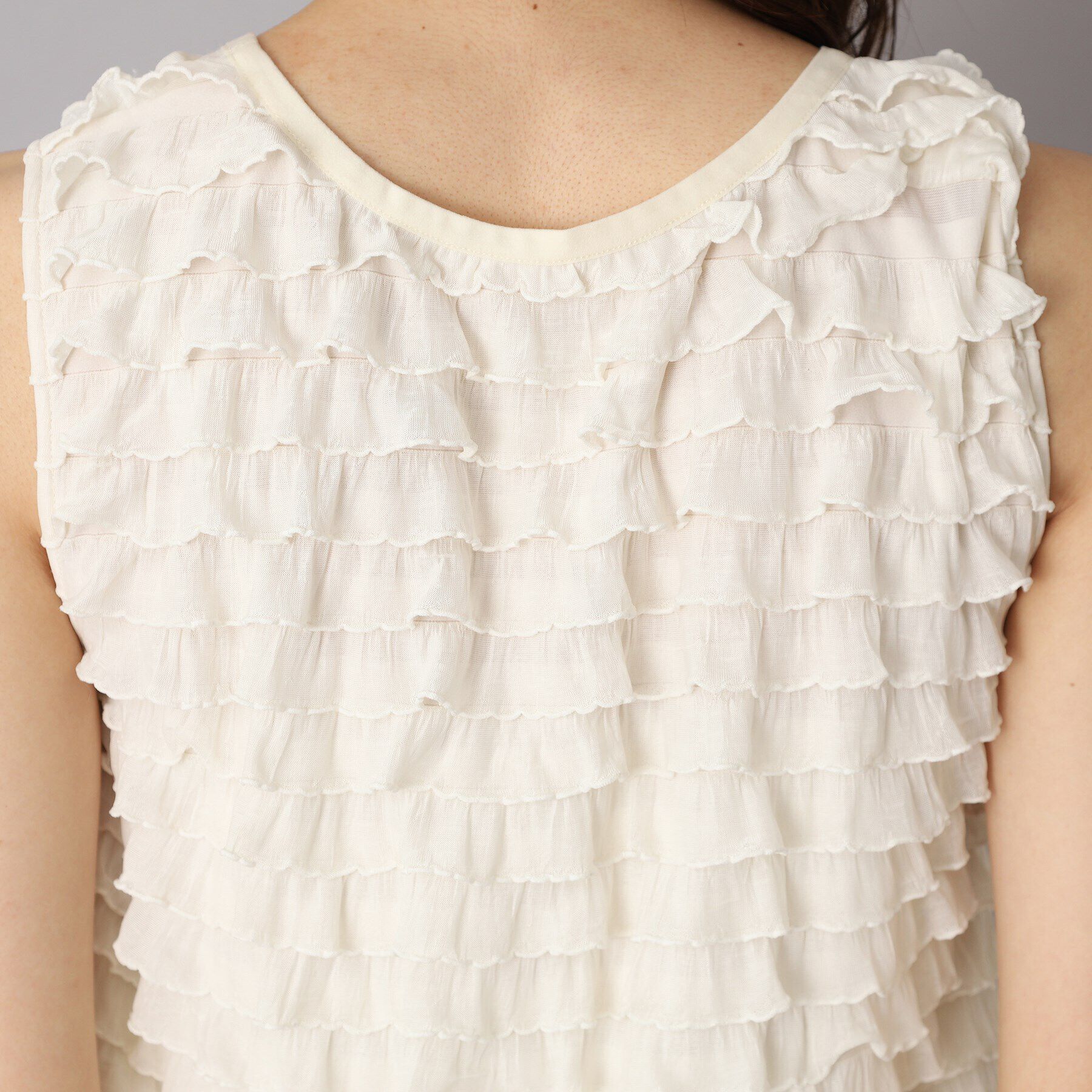 DRESSTERIOR「provoke（プロヴォーク）【別注】 フリフリ タンクトップ」|キャミソール|