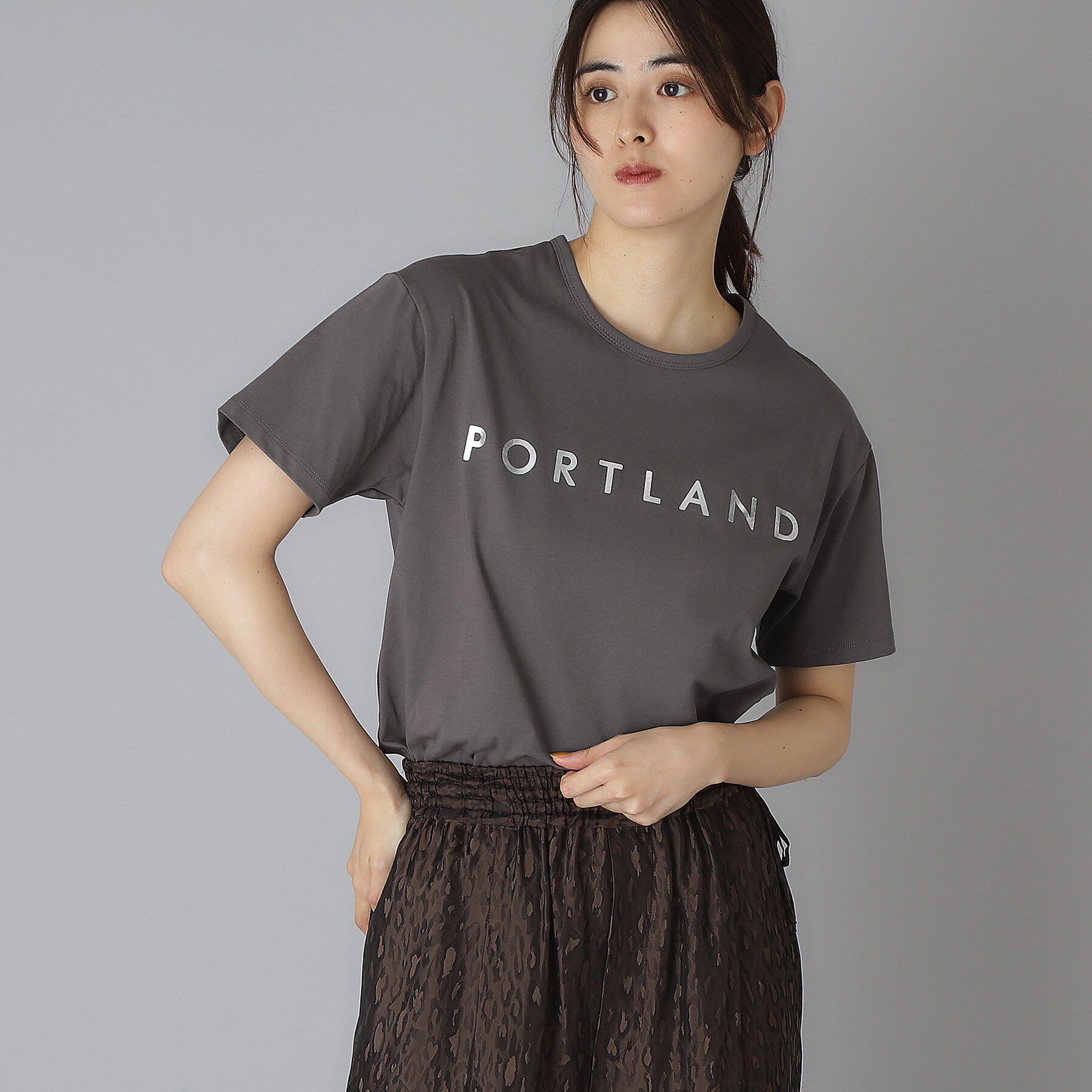 DRESSTERIOR「20／1シルケット風天竺Tシャツ」|Tシャツ・カットソー|