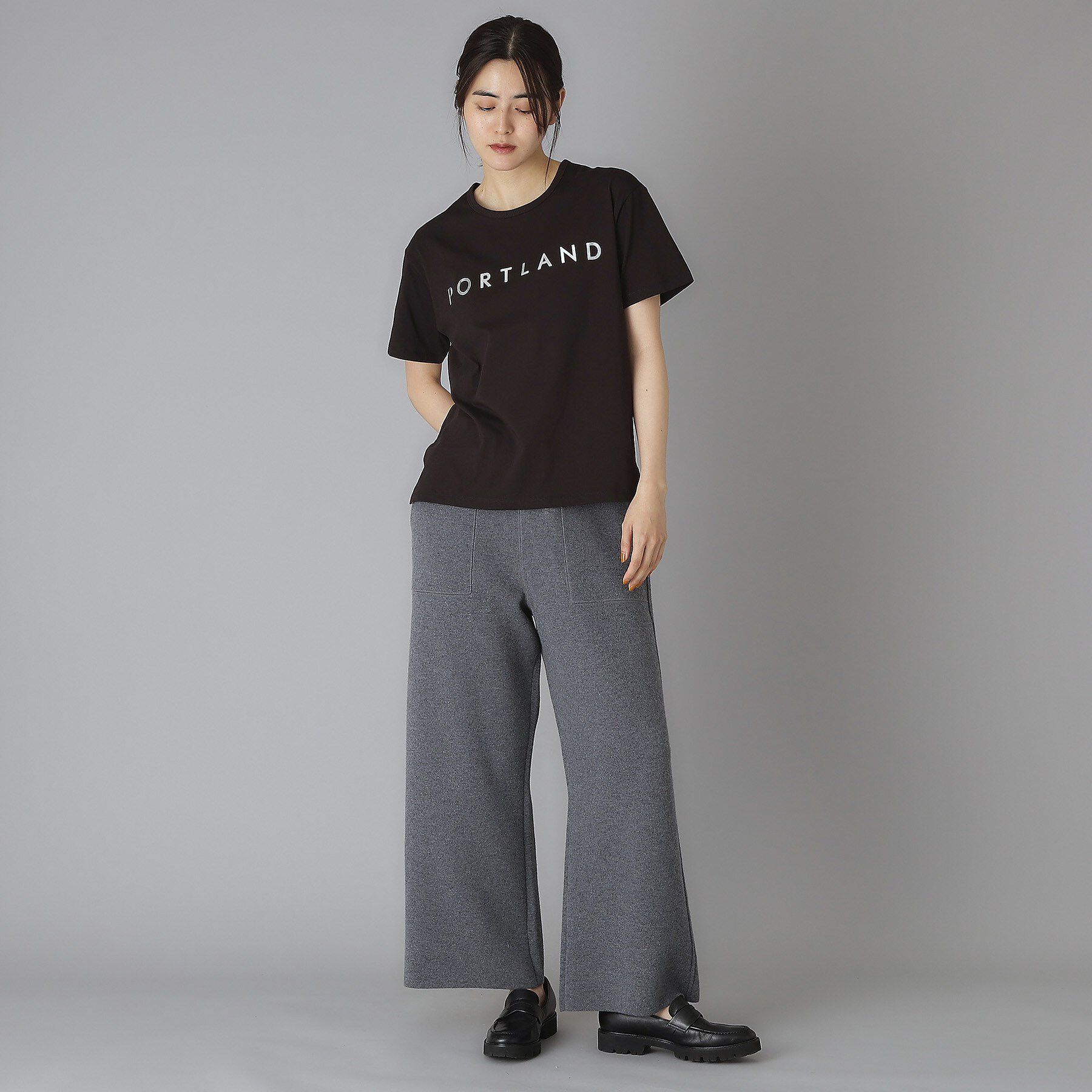 DRESSTERIOR「20／1シルケット風天竺Tシャツ」|Tシャツ・カットソー|