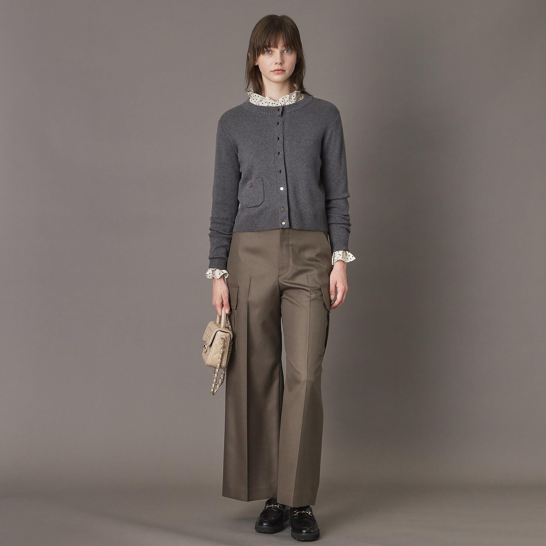 DRESSTERIOR「【洗える/カシミヤ混】ウォッシャブルコットンカシミヤカーディガン」|カーディガン|