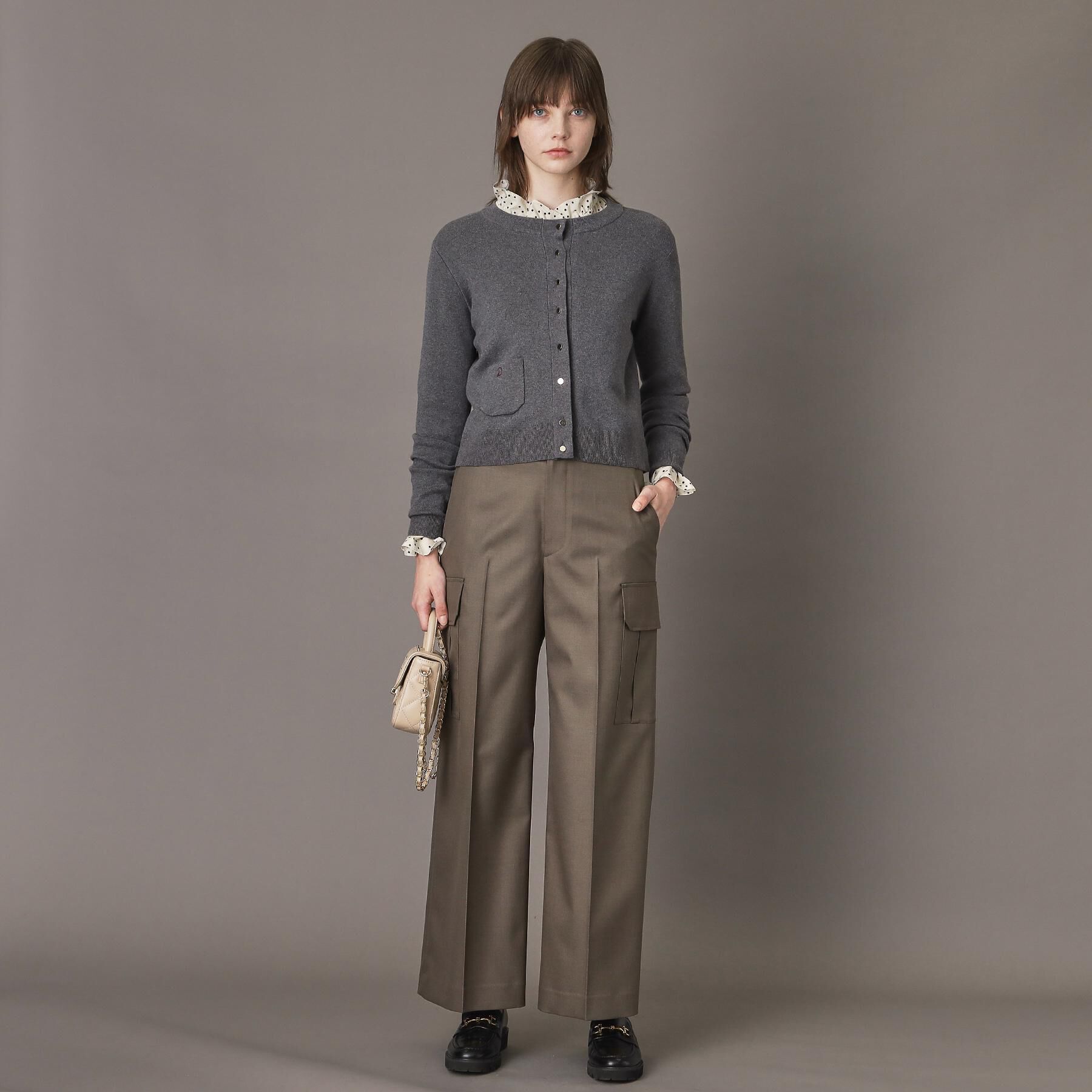 DRESSTERIOR「【洗える/カシミヤ混】ウォッシャブルコットンカシミヤカーディガン」|カーディガン|