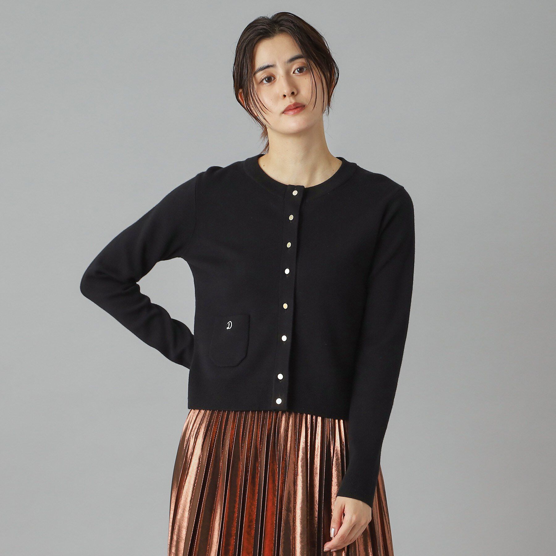 DRESSTERIOR「【洗える/カシミヤ混】ウォッシャブルコットンカシミヤカーディガン」|カーディガン|