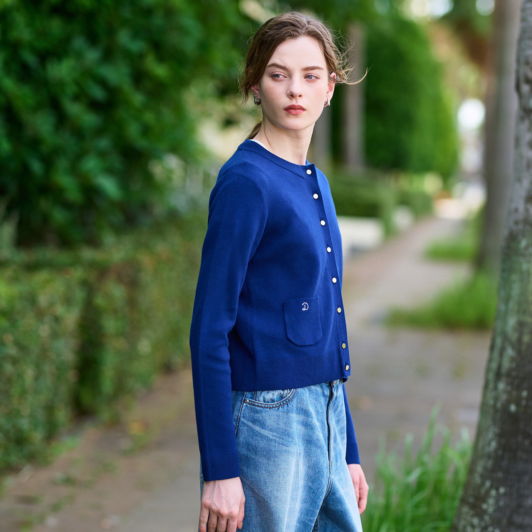 DRESSTERIOR「【洗える/カシミヤ混】ウォッシャブルコットンカシミヤカーディガン」|カーディガン|