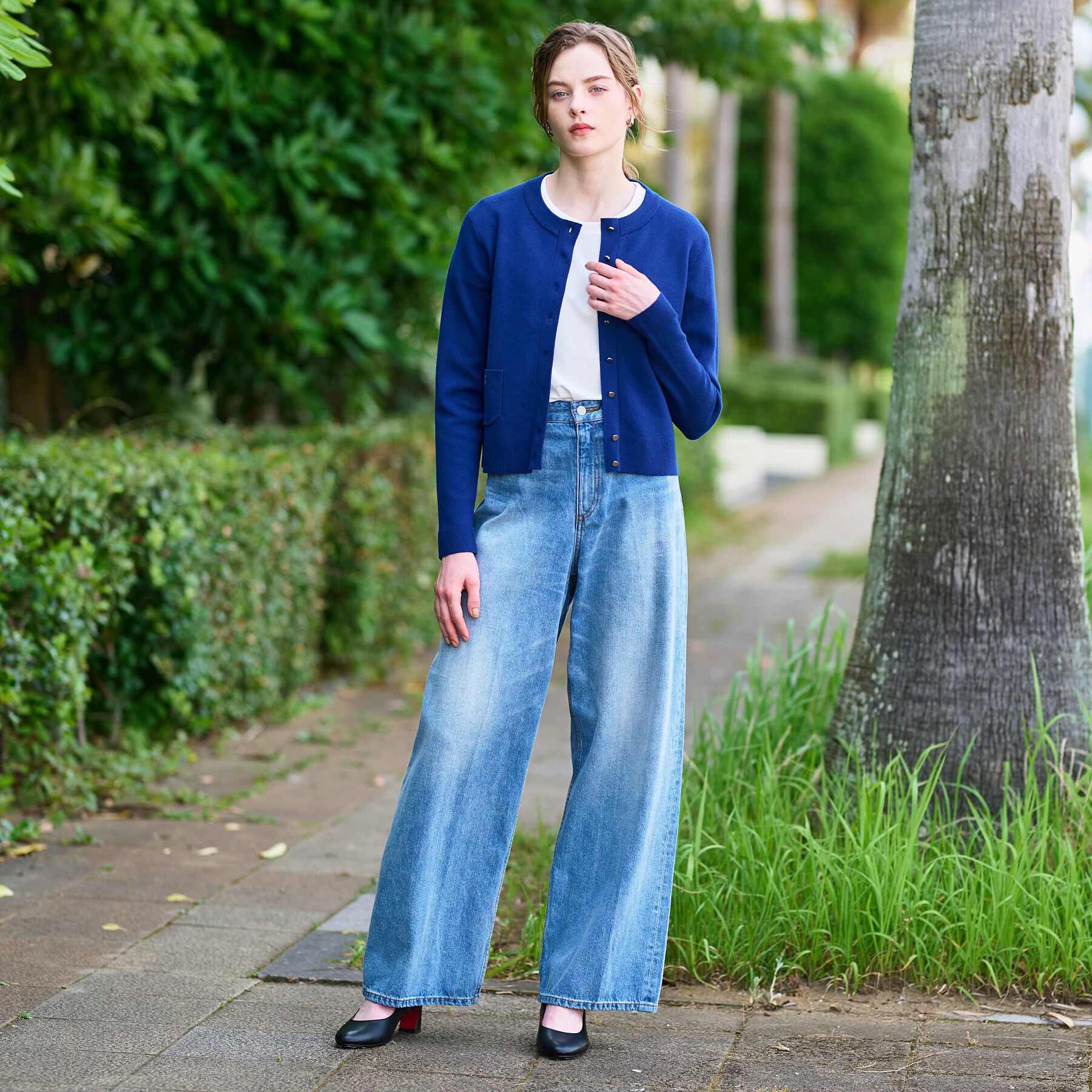 DRESSTERIOR「【洗える/カシミヤ混】ウォッシャブルコットンカシミヤカーディガン」|カーディガン|