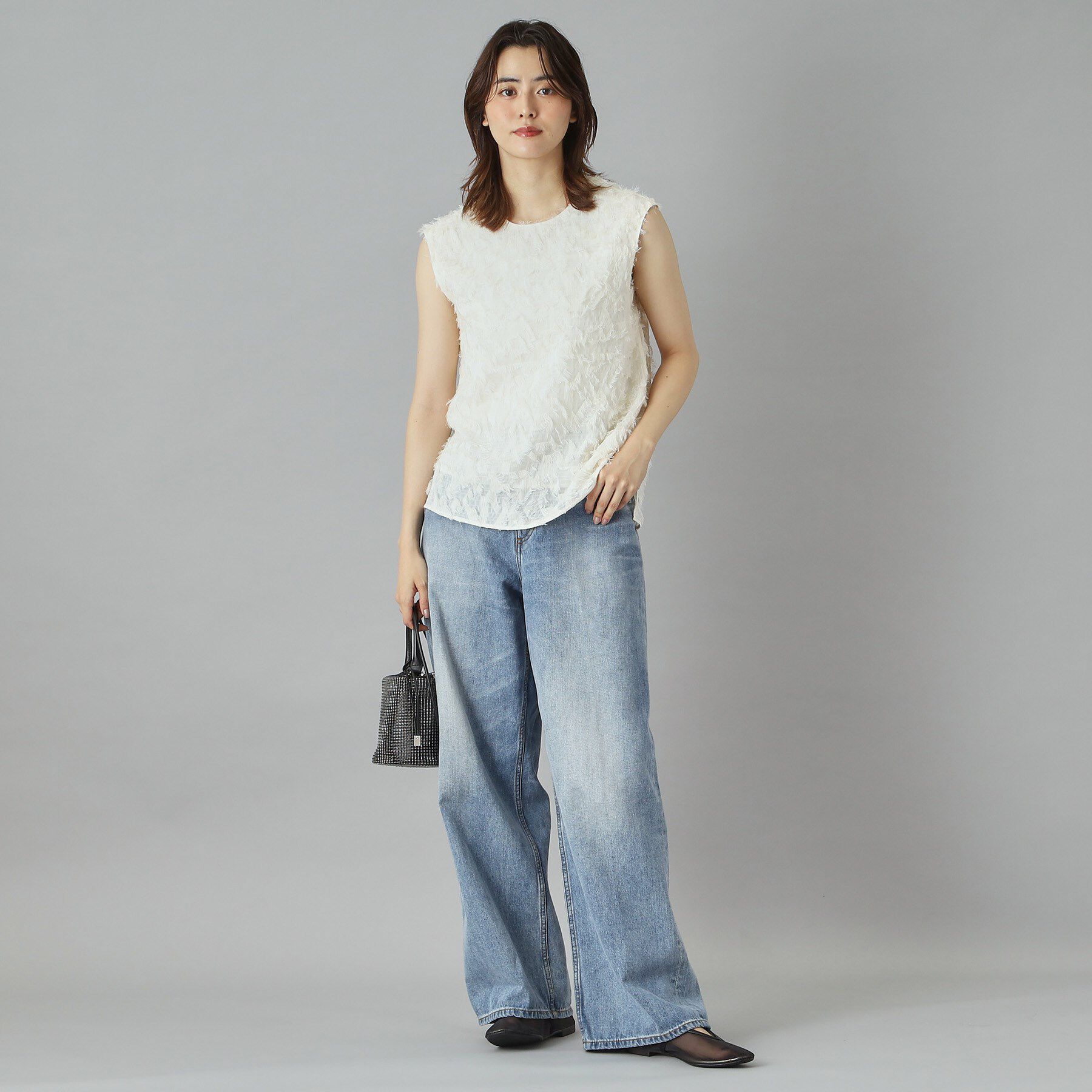 DRESSTERIOR「Dhyana．（ディアナドット）別注メッシュ シアー バレエシューズ」|その他|