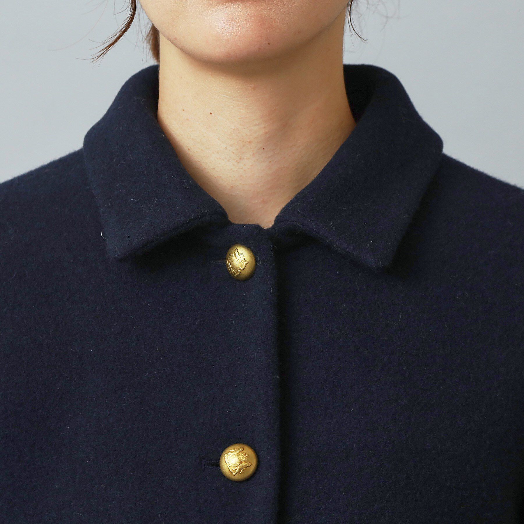 DRESSTERIOR「【otonaMUSE 11月号掲載】2WAYファーカラーメルトンジャケット」|ブルゾン・スタジャン|