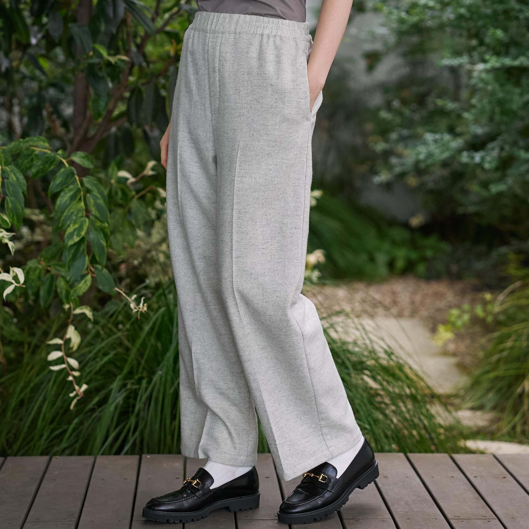 DRESSTERIOR「ウォッシャブルツイードイージーパンツ」|その他|