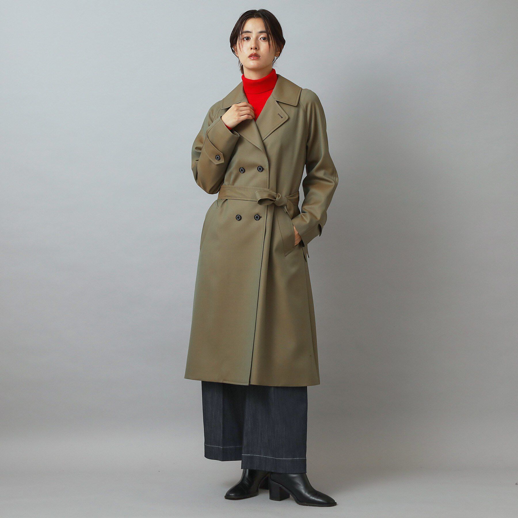 DRESSTERIOR「ウールギャバアルスターコート」|チェスターコート|