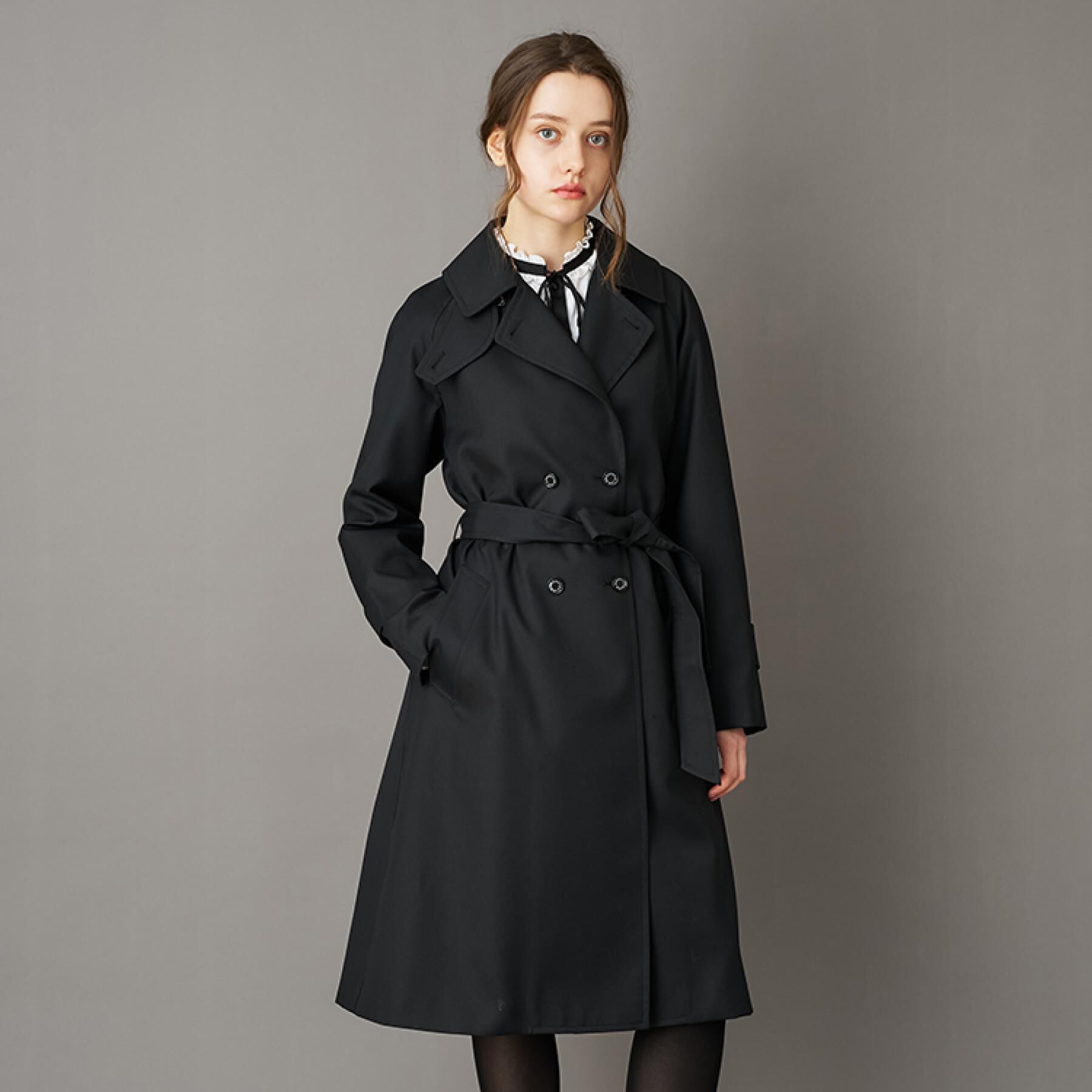 DRESSTERIOR「ウールギャバアルスターコート」|チェスターコート|