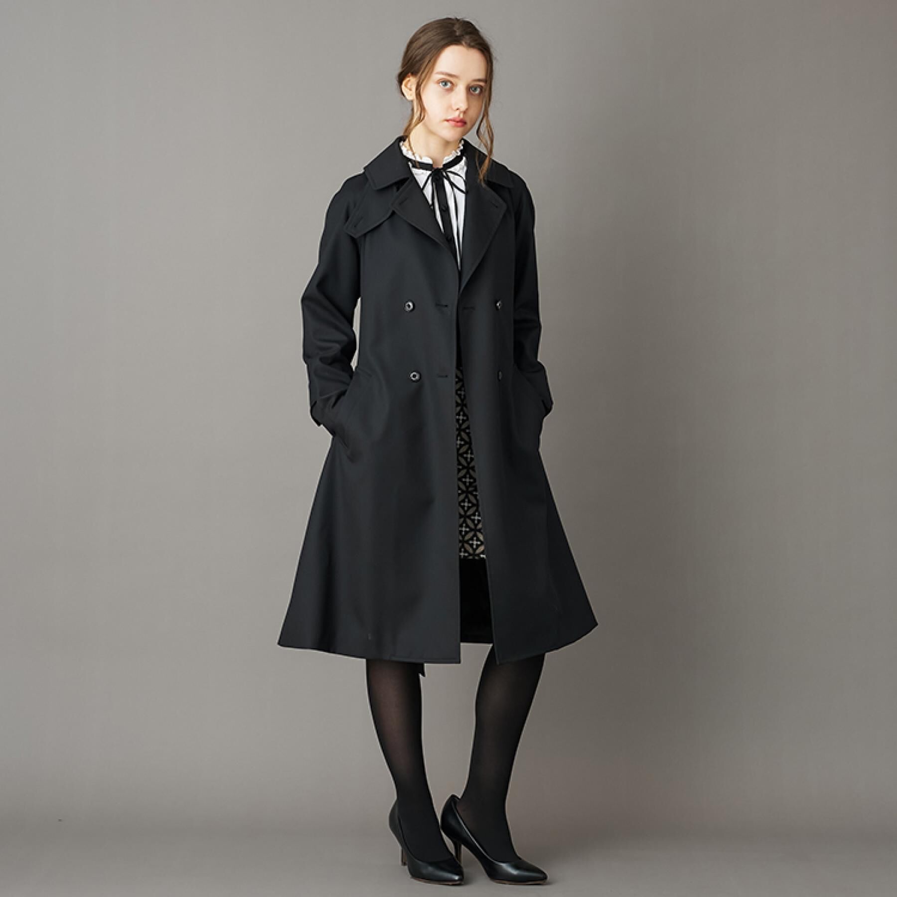 DRESSTERIOR「ウールギャバアルスターコート」|チェスターコート|