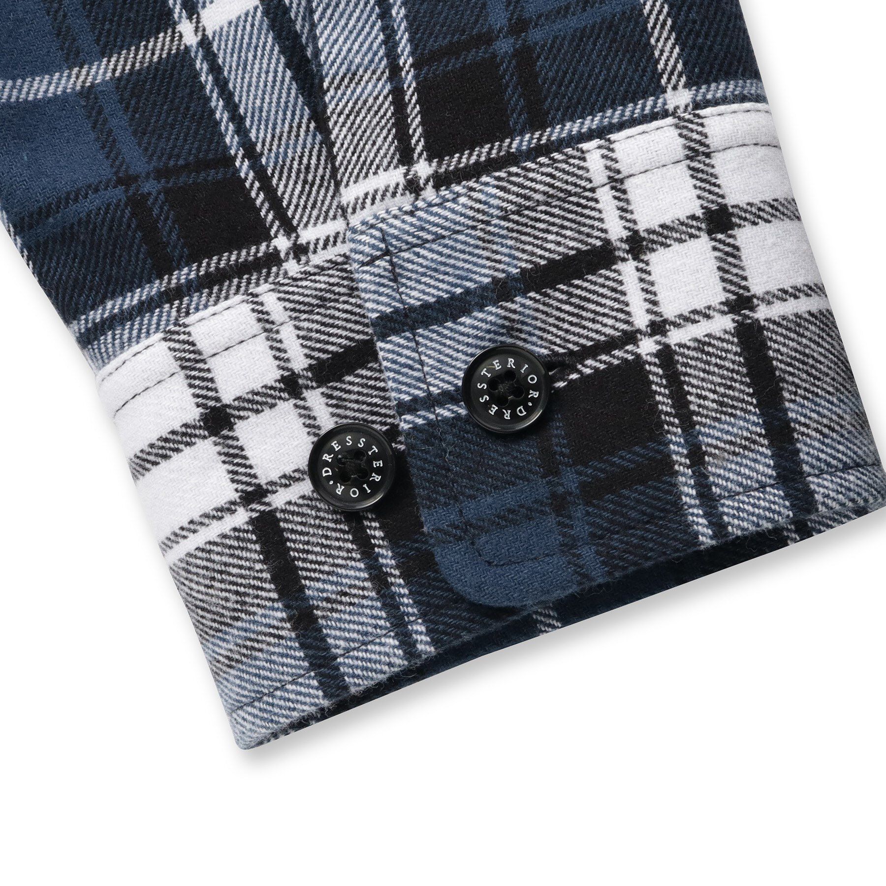 DRESSTERIOR「タータンチェック CPOシャツブルゾン」|シャツ・ブラウス|