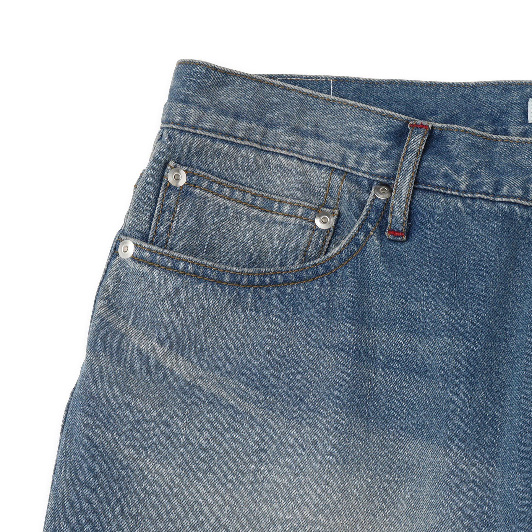 DRESSTERIOR「10．6oz コンフォートワイドデニムパンツ」|デニム|