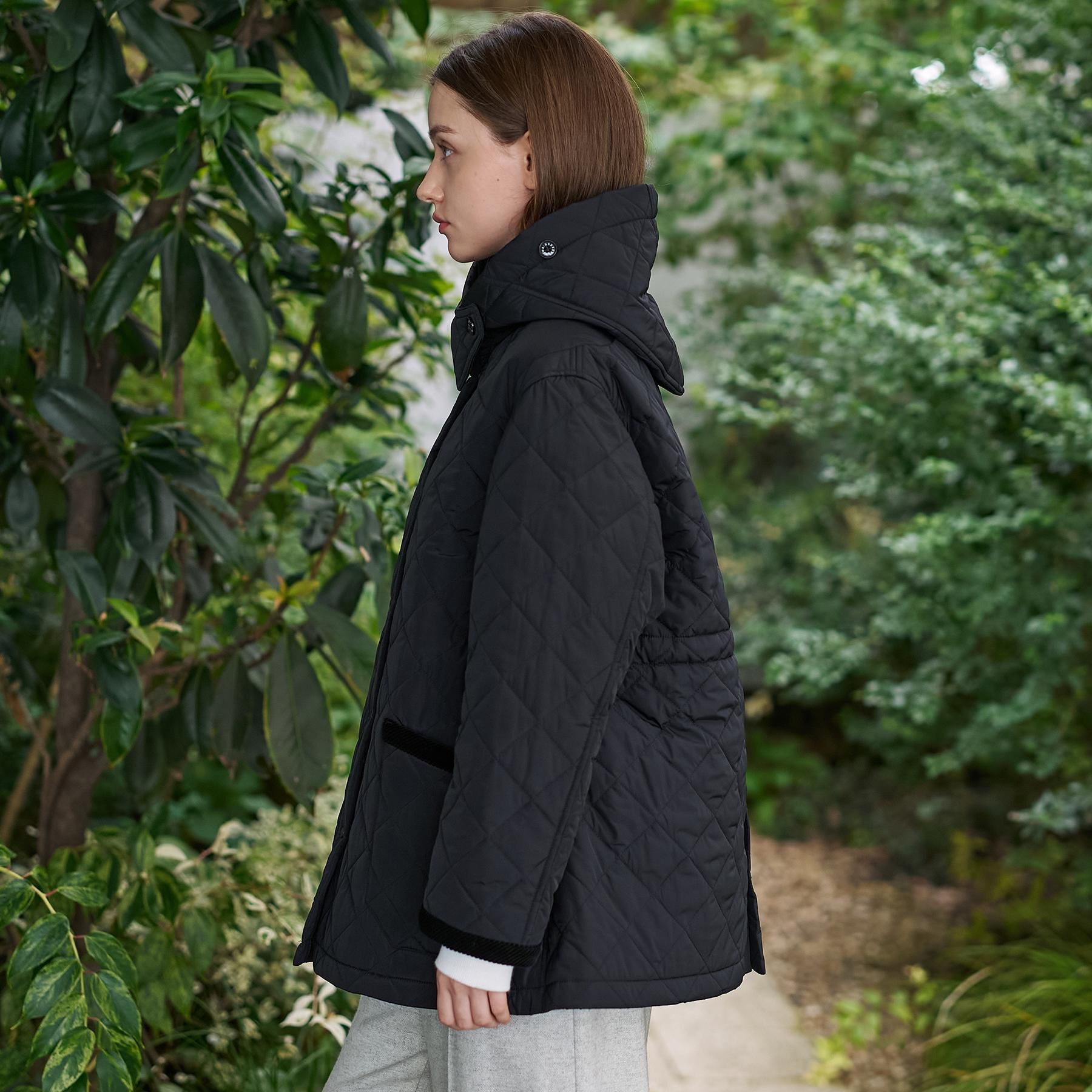 DRESSTERIOR「【otonaMUSE 11月号掲載】レインキルティングブルゾン」|ブルゾン・スタジャン|