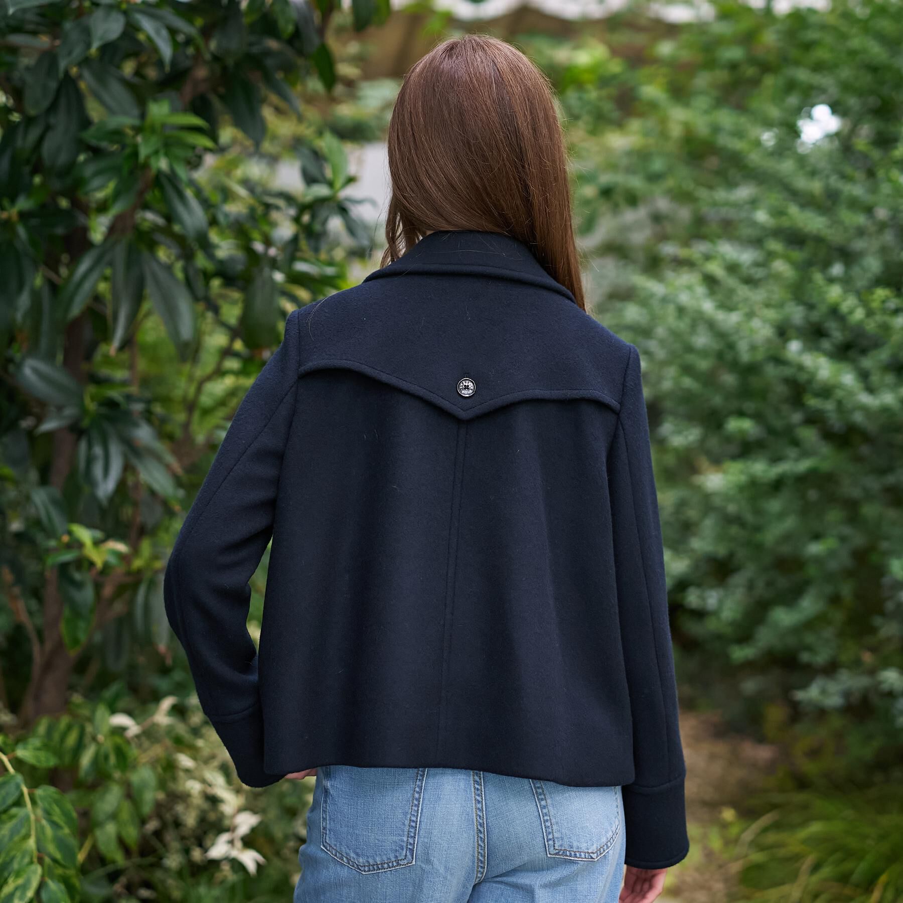 DRESSTERIOR「【CLASSY.12月号/otonaMUSE11月号掲載】Super140'sショートPジャケット」|ピーコート|