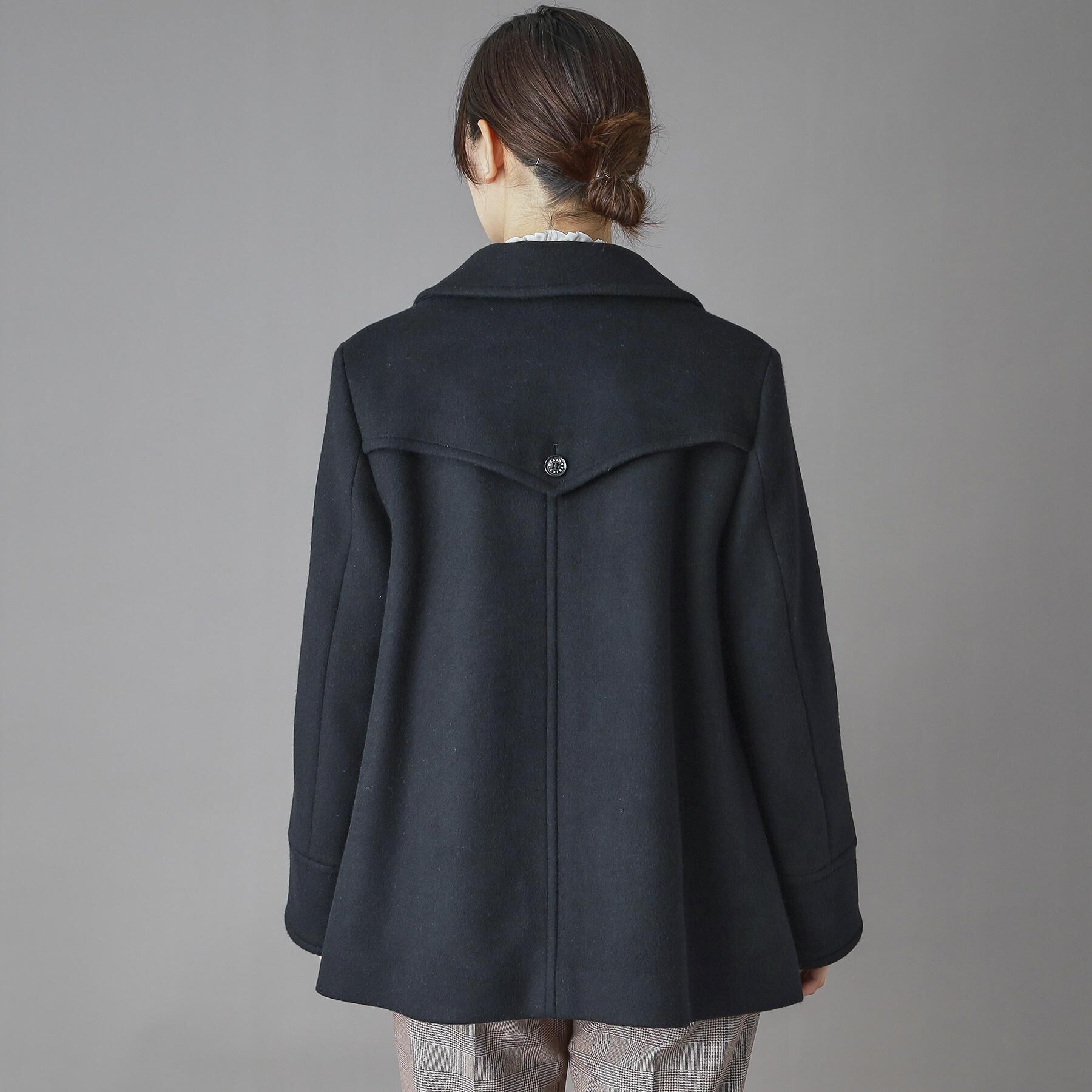DRESSTERIOR「Super140&lsquo;sAラインPコート」|ピーコート|