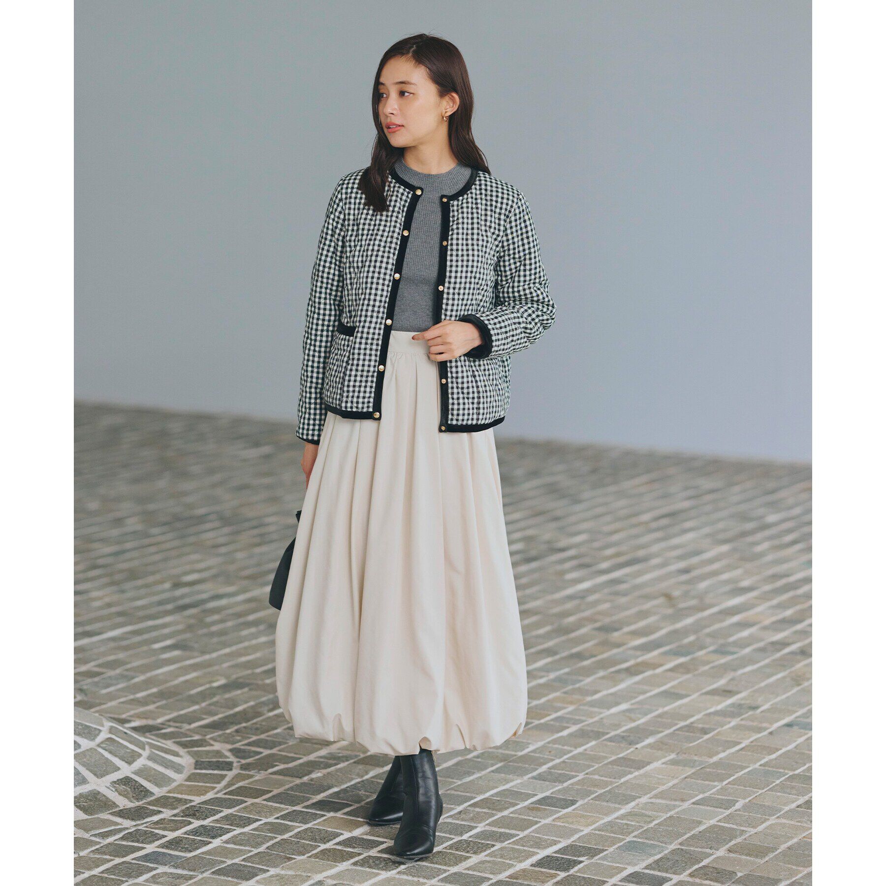 grove「タフタバルーンスカート」|スカート|