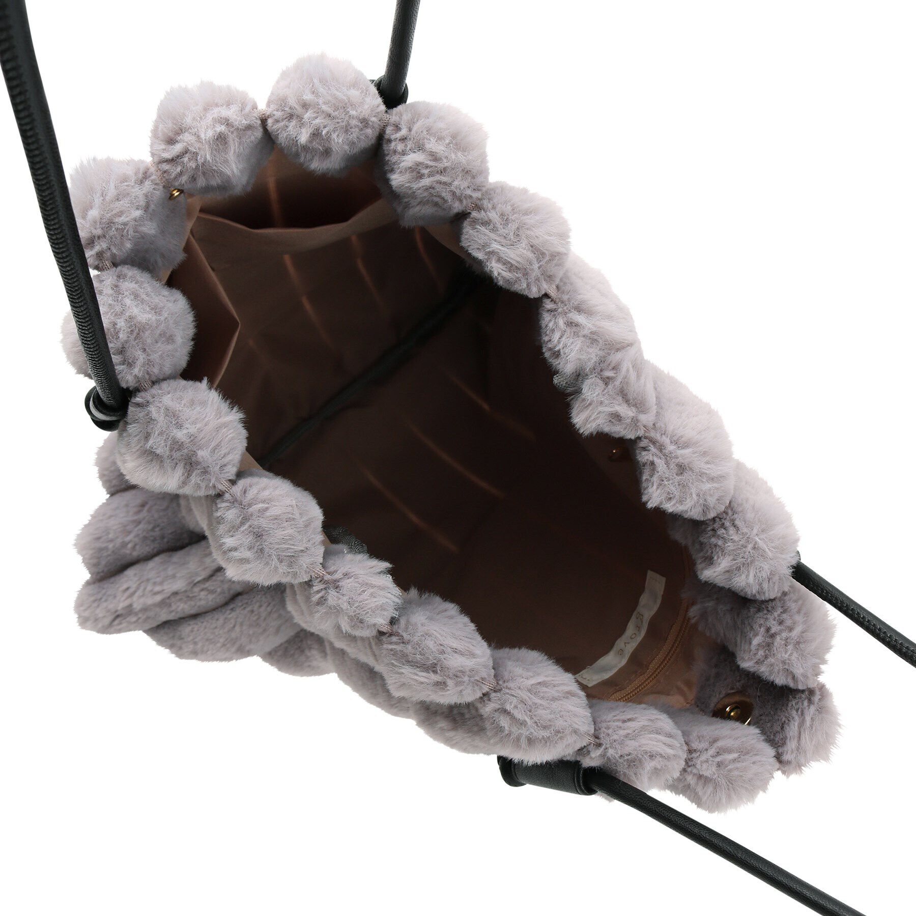 grove「【A4】ノットハンドルストライプエコファートート」|トートバッグ|