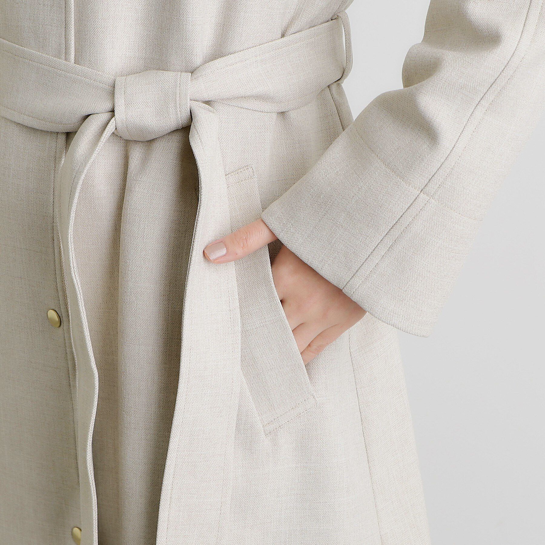 grove「【雑誌掲載】ツイルトレンチコート」|トレンチコート|