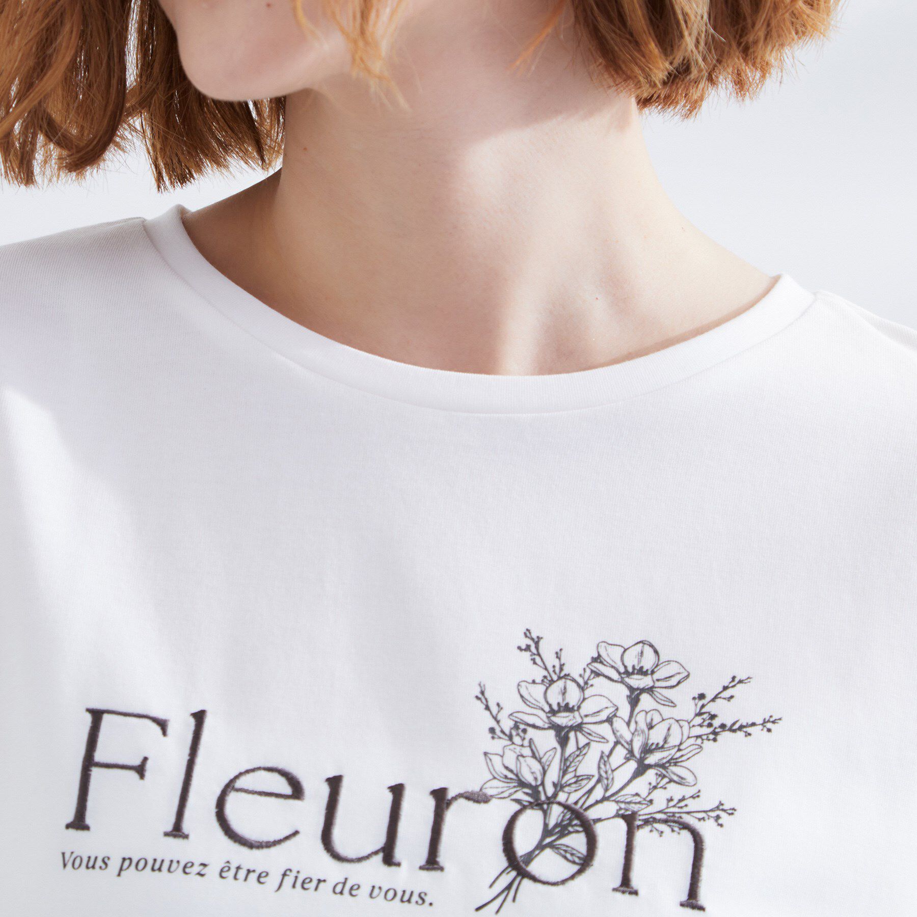 grove「【UVカット/二の腕カバー】ハーフスリーブロゴTシャツ」|Tシャツ・カットソー|