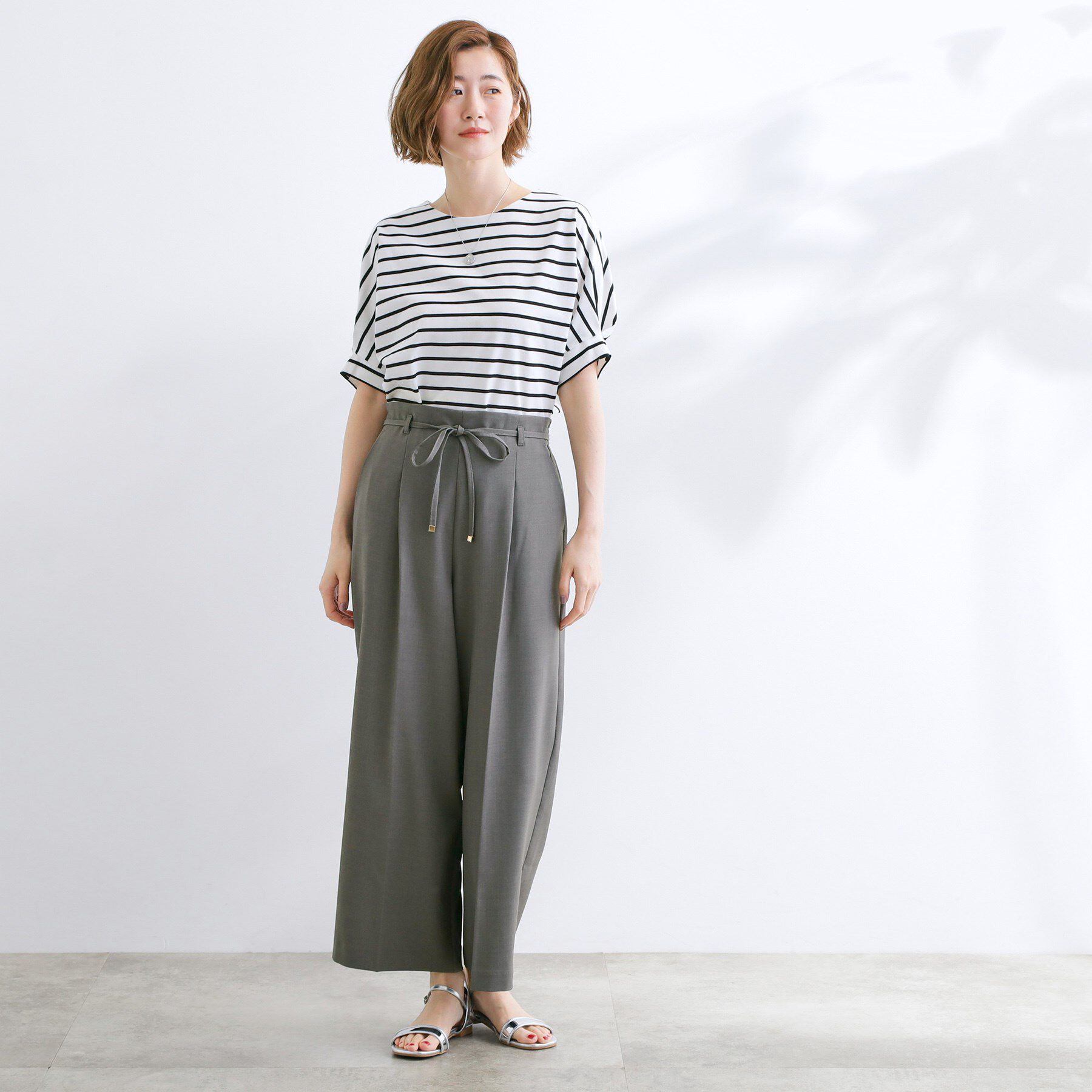 grove「美バランスが叶う　ハイウエストワイドパンツ」|その他|