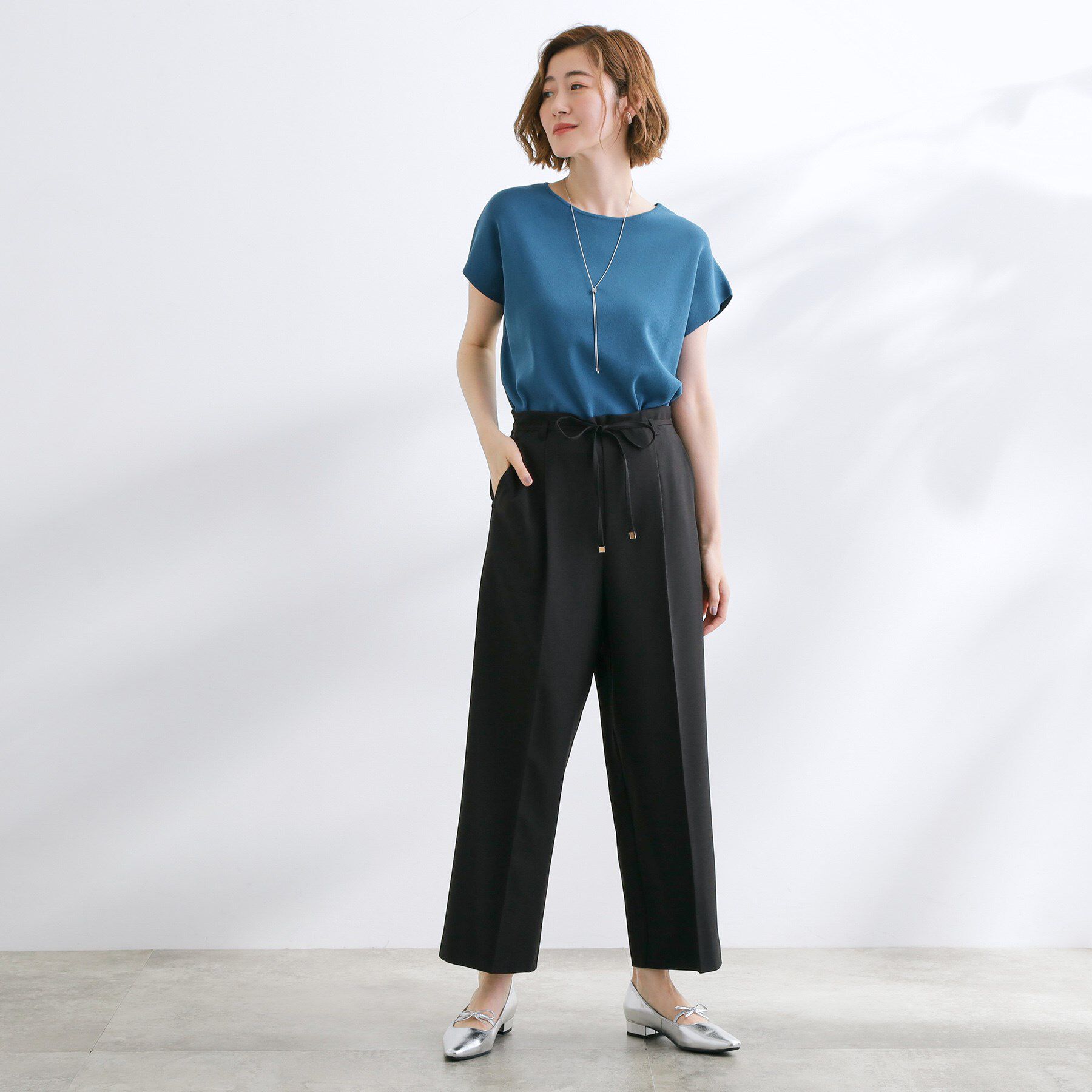 grove「美バランスが叶う　ハイウエストワイドパンツ」|その他|