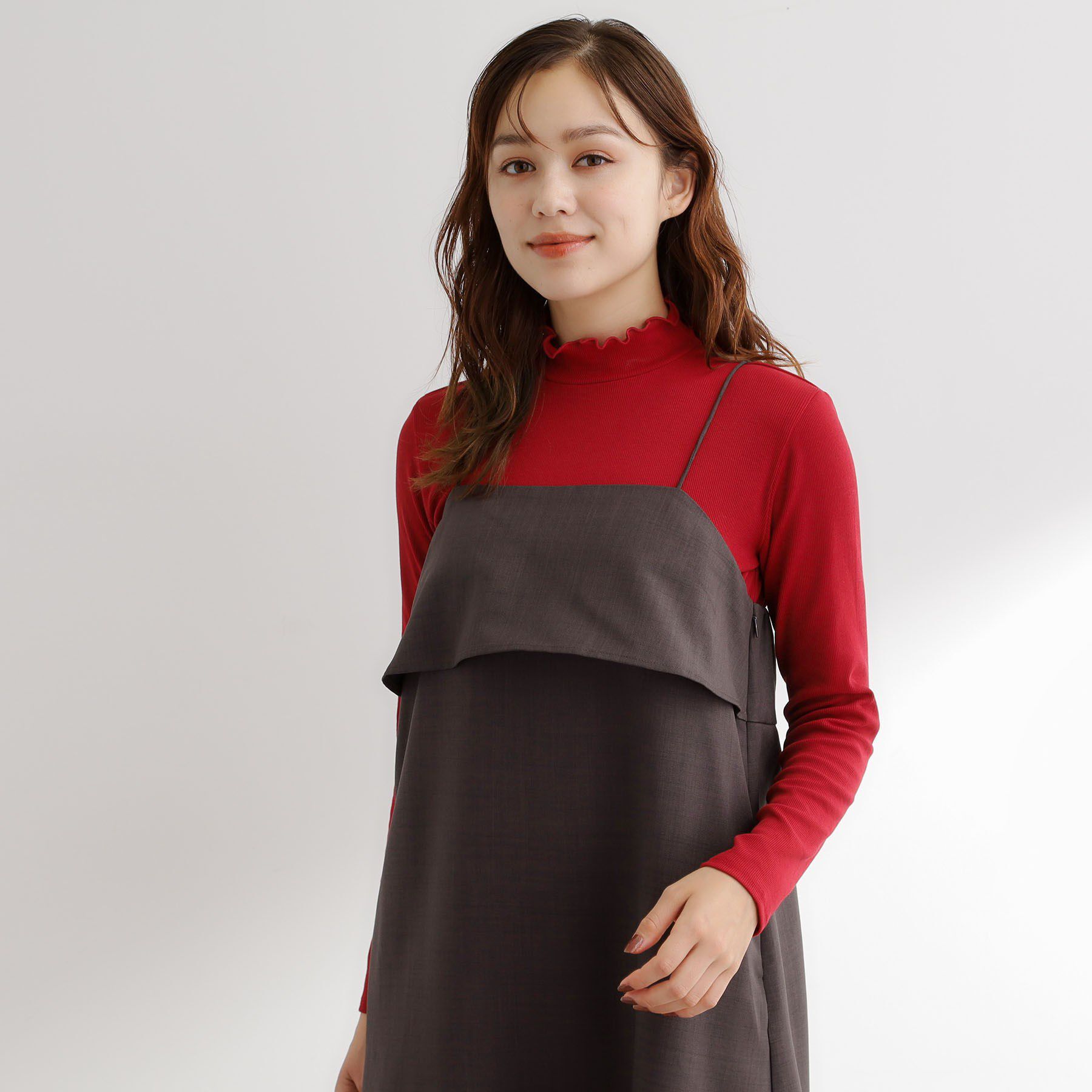 grove「毎日にちょうどいい、テレコメロータートルネック」|Tシャツ・カットソー|