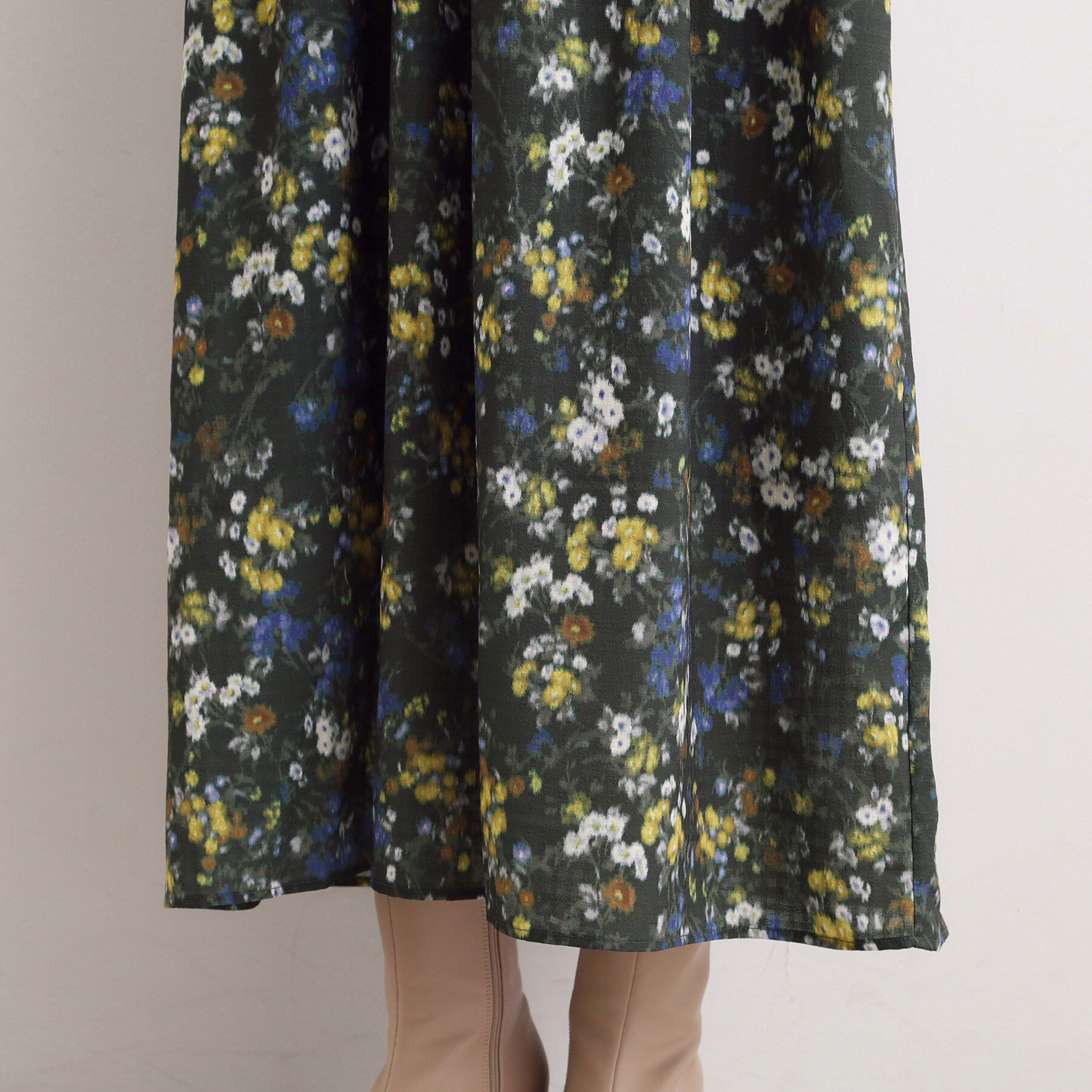 grove「カスリフラワーティアードワンピース」|ワンピース|