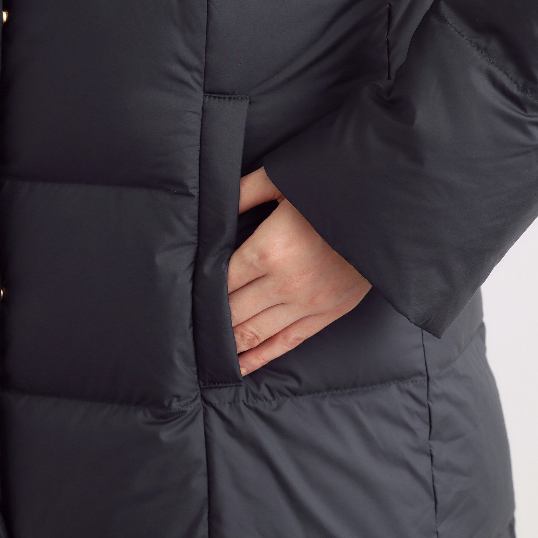 grove「【名品アウター/800FP・多機能】つつまれダウンロング」|ダウン|