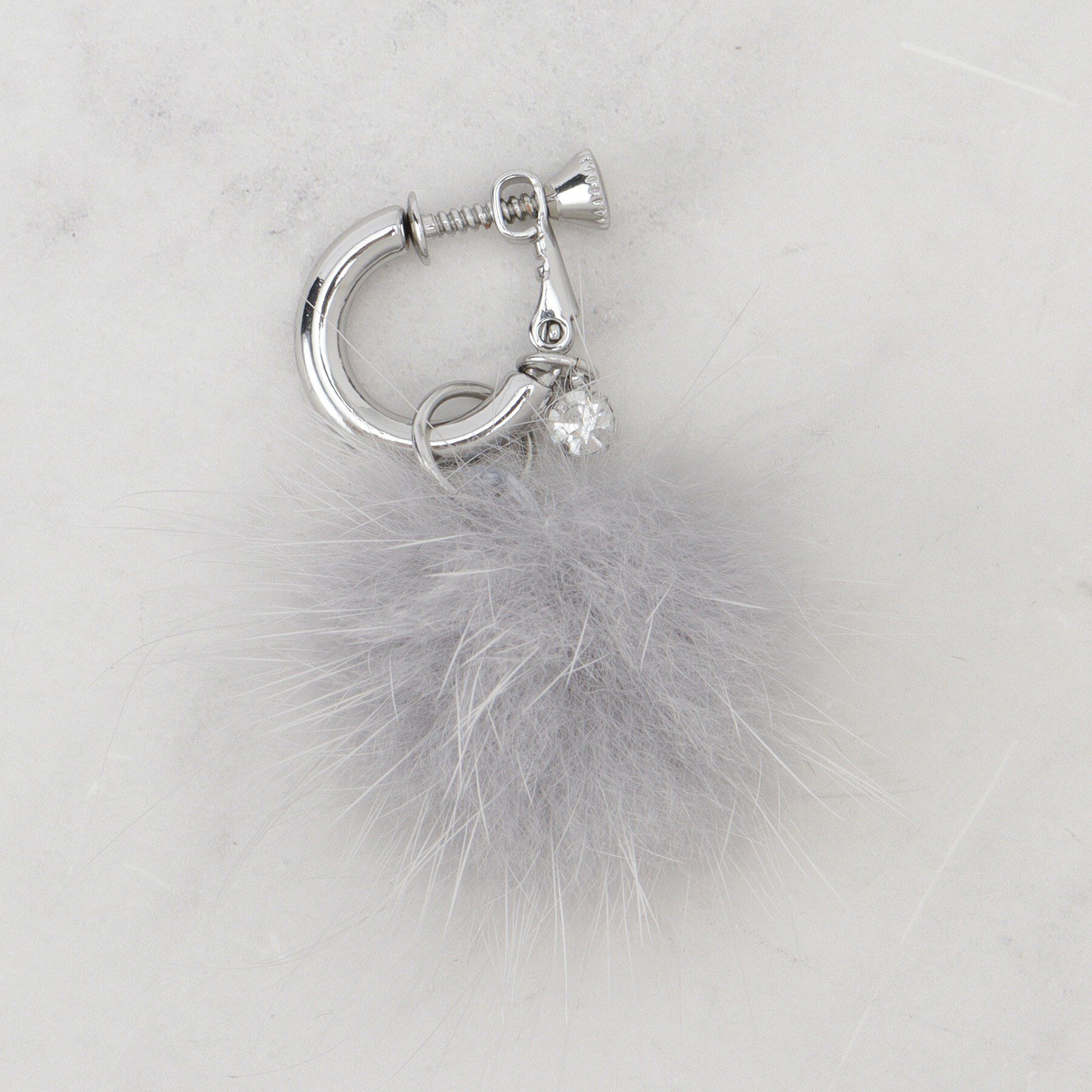 grove「【3WAY】ファービジューイヤリング」|イヤリング|