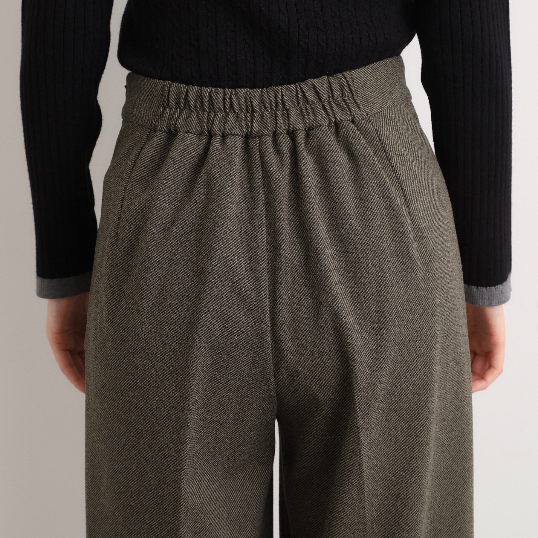 grove「フロントビットカルゼワイドパンツ」|その他|