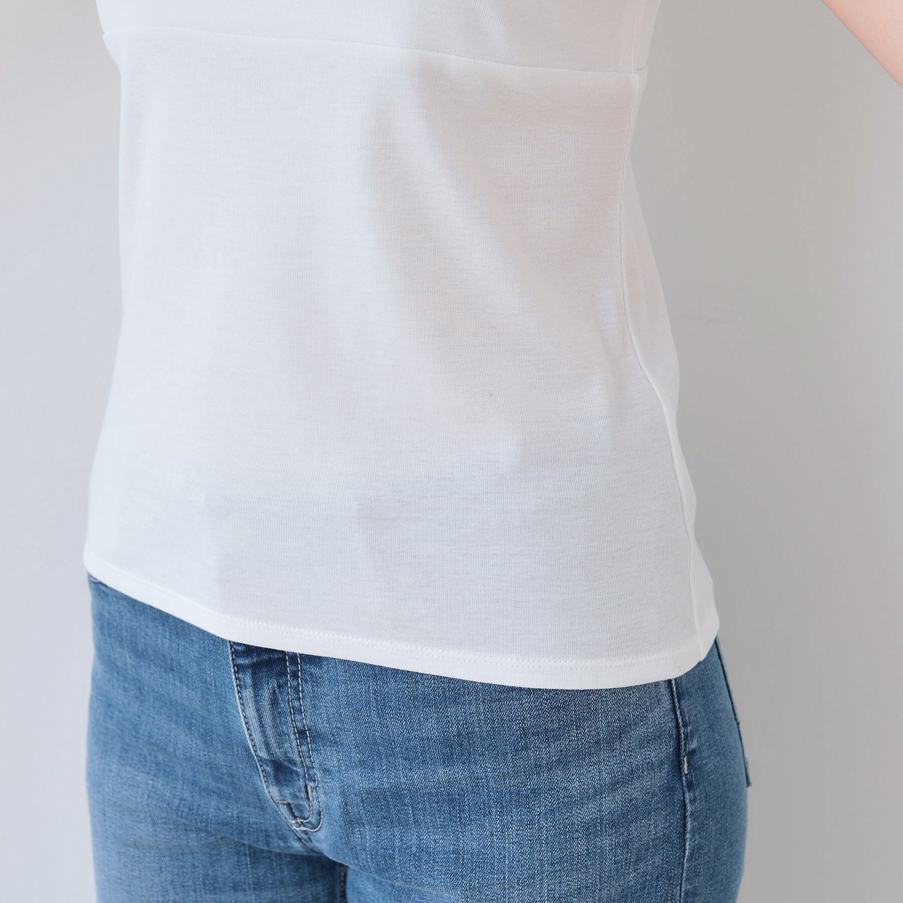 INDIVI「【日本製】ビスチェインナータンクトップ」|キャミソール|