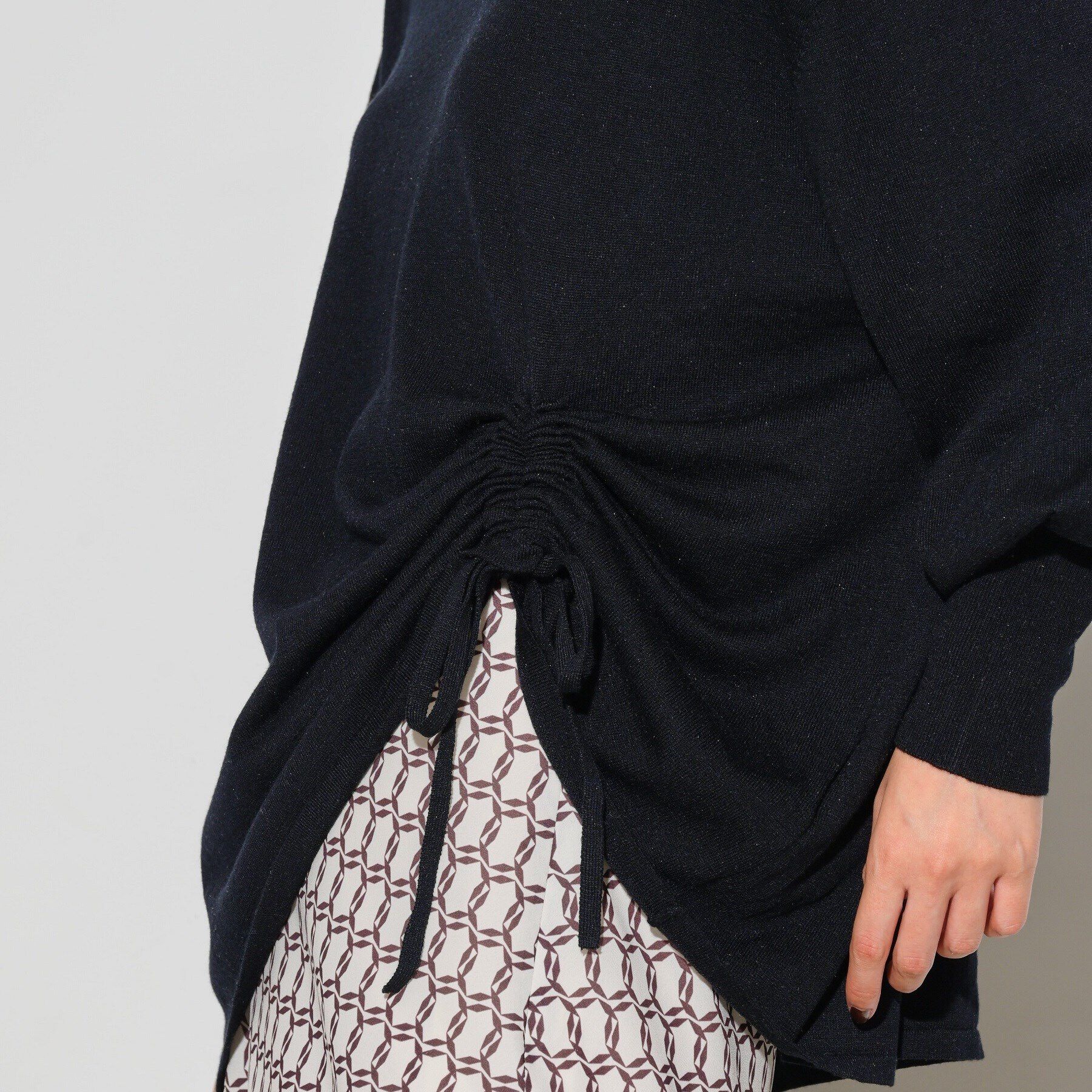 GALLEST「サイドシャーリングハイネックニット」|ニット・セーター|