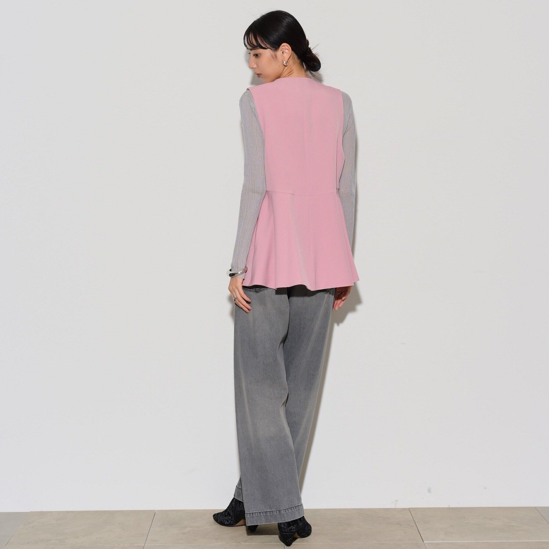 GALLEST「ぺプラムジレ」|ベスト・ジレ|