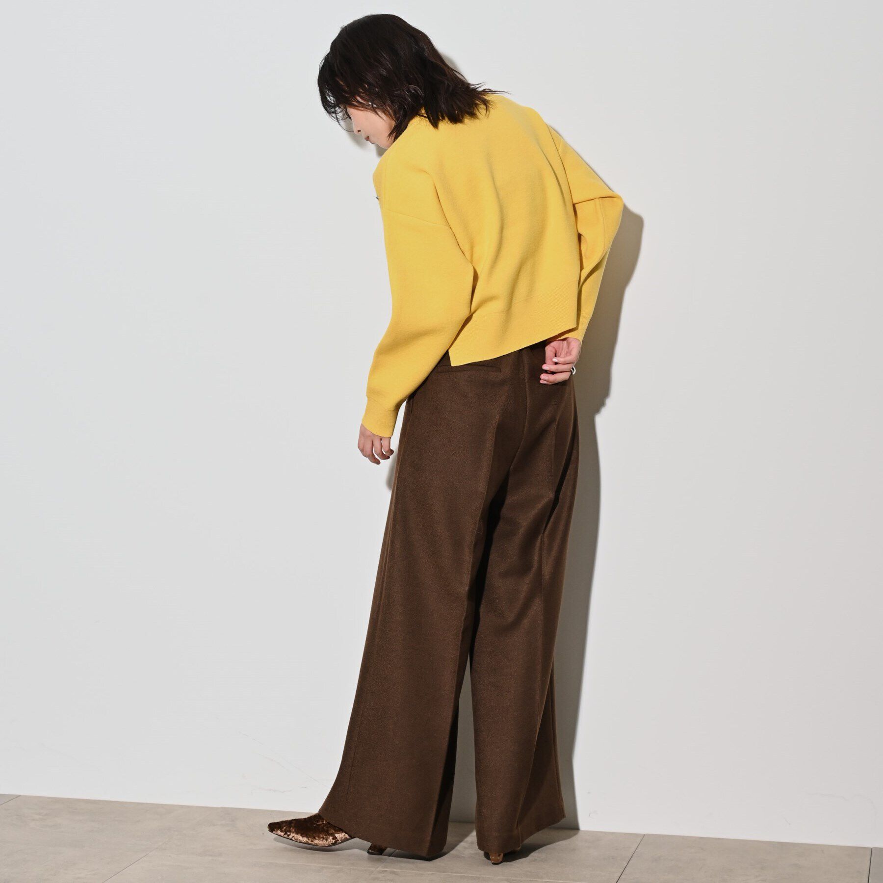 GALLEST「MIXビジューニット」|ニット・セーター|