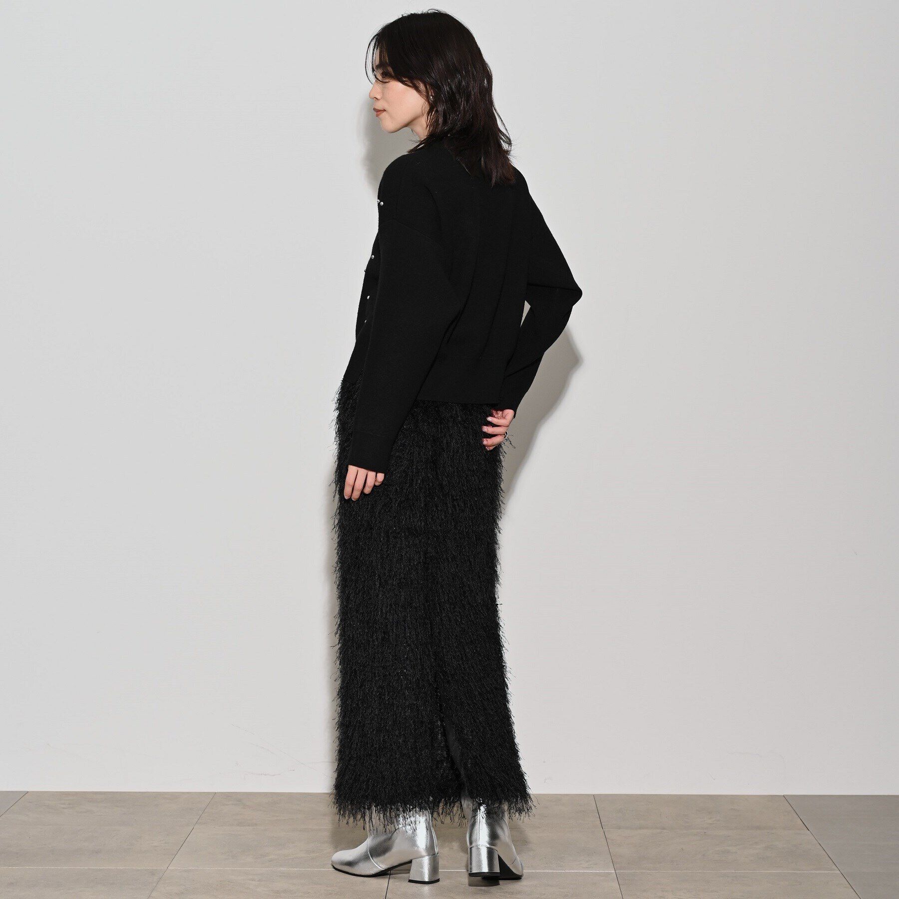 GALLEST「MIXビジューニット」|ニット・セーター|