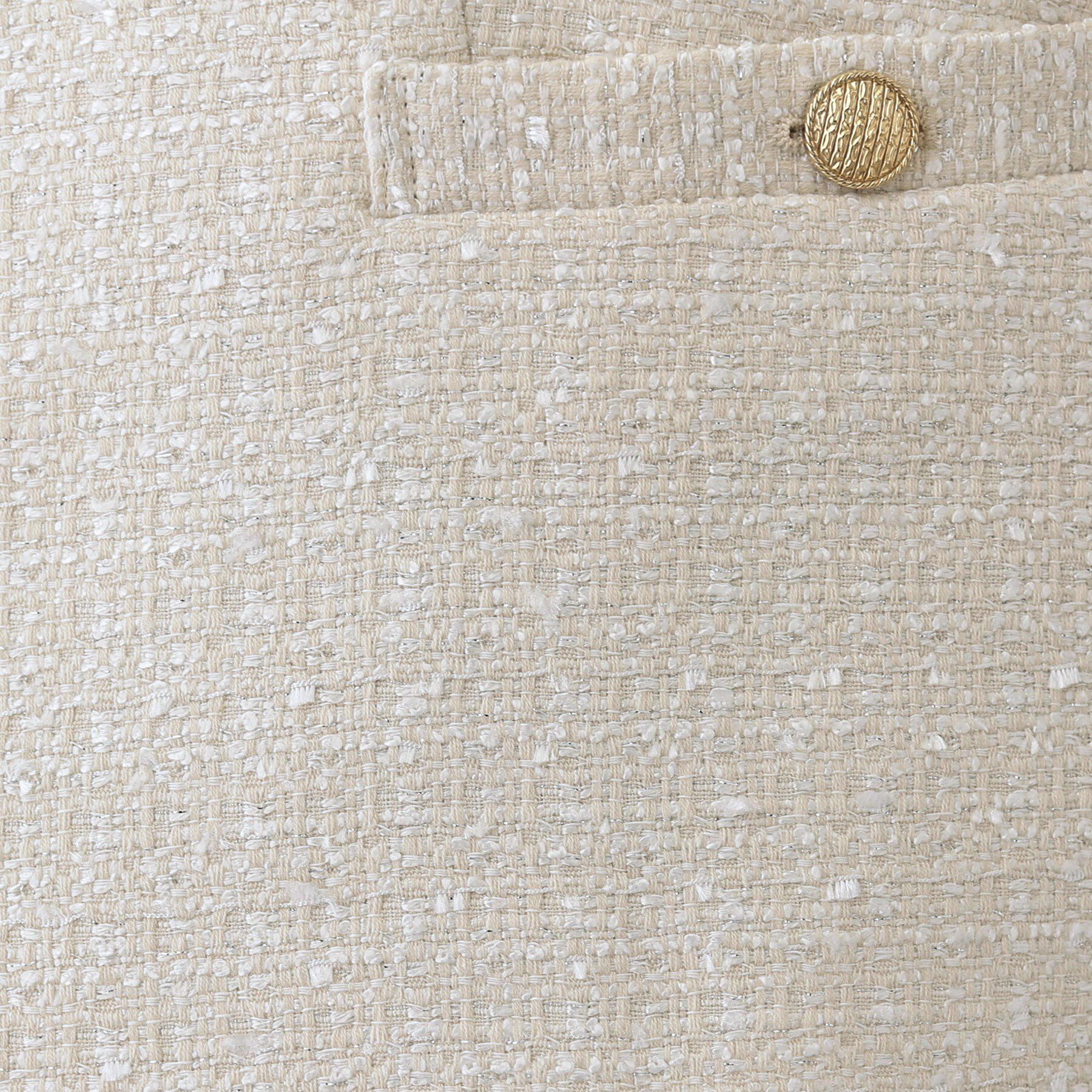 INDIVI「【華やか】ファンシーツイードジャケット」|ノーカラージャケット|