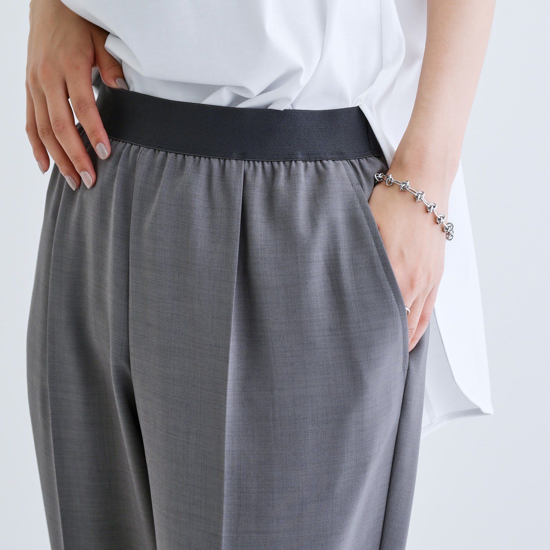 GALLEST「【接触冷感／セットアップ対応】イージーテーパードパンツ【通勤・セレモニー】」|その他|