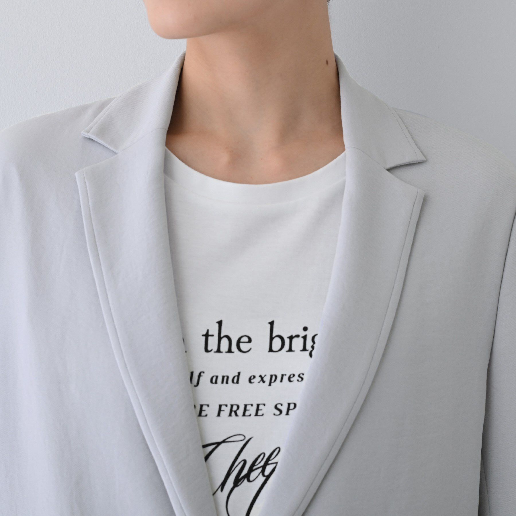 INDIVI「【着る日傘/遮熱/UVケア】ナローテーラードカラージャケット」|スーツ|