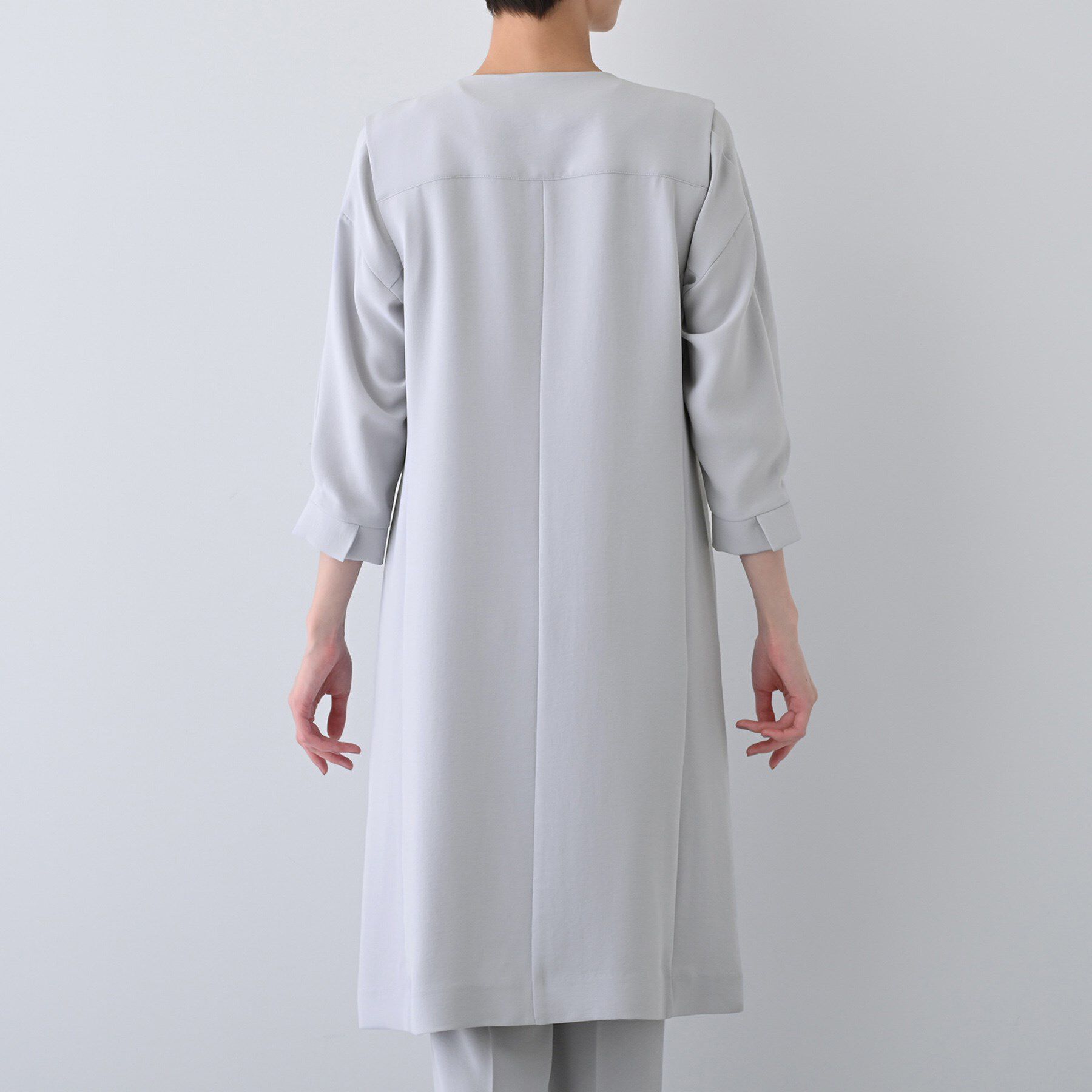 INDIVI「【着る日傘/遮熱/UVケア】ロングジレジャケット」|ベスト・ジレ|