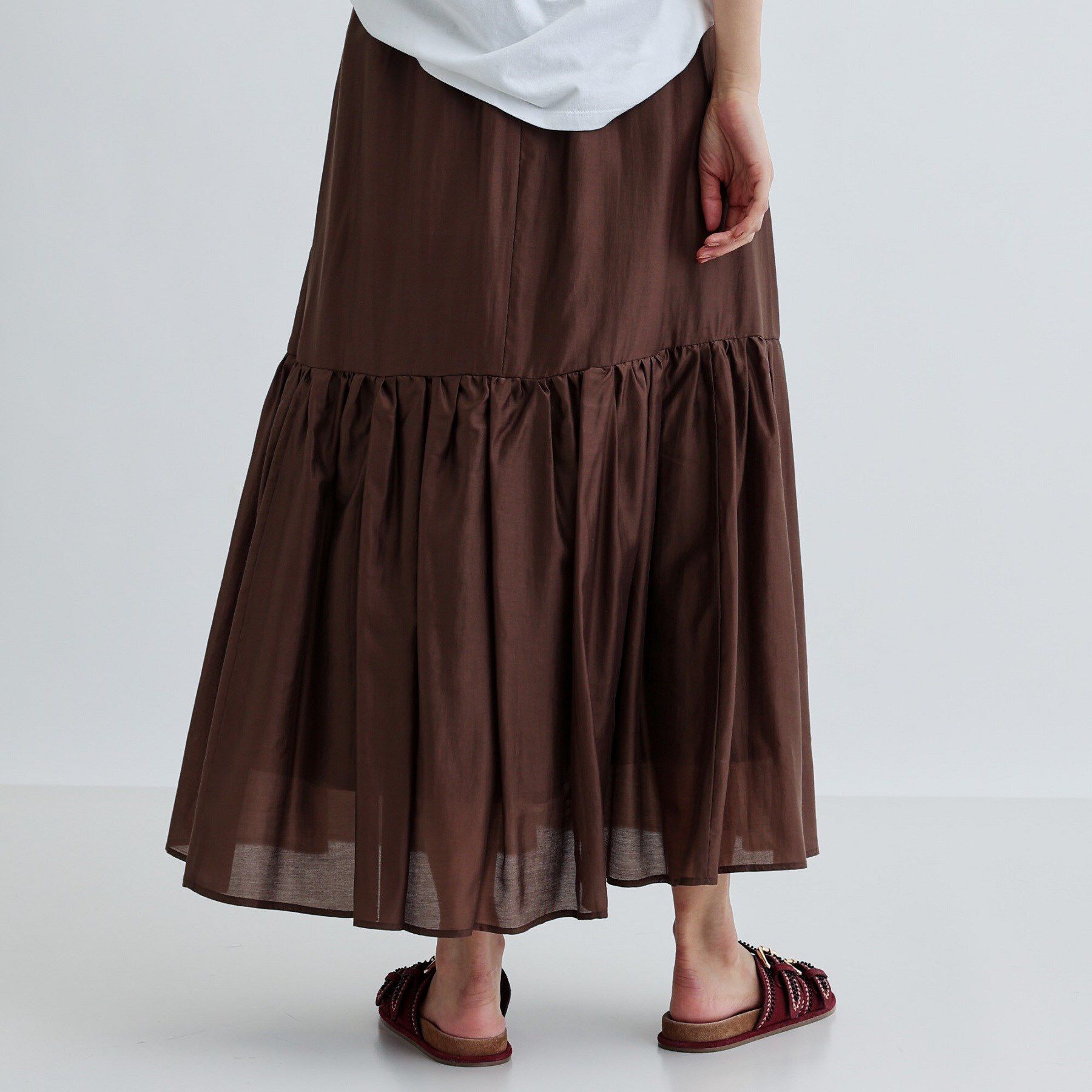 GALLEST「ティアードボイルスカート」|スカート|