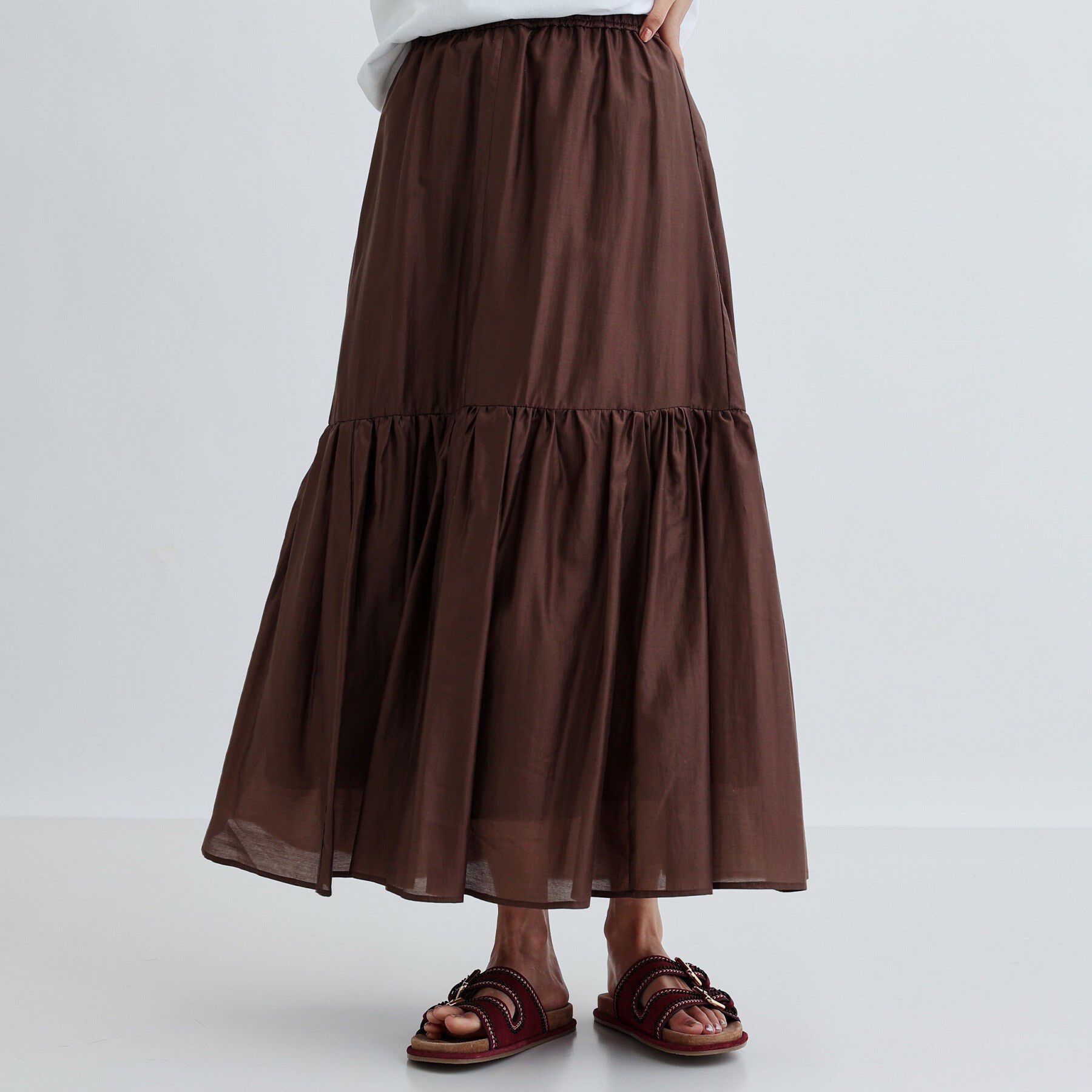 GALLEST「ティアードボイルスカート」|スカート|