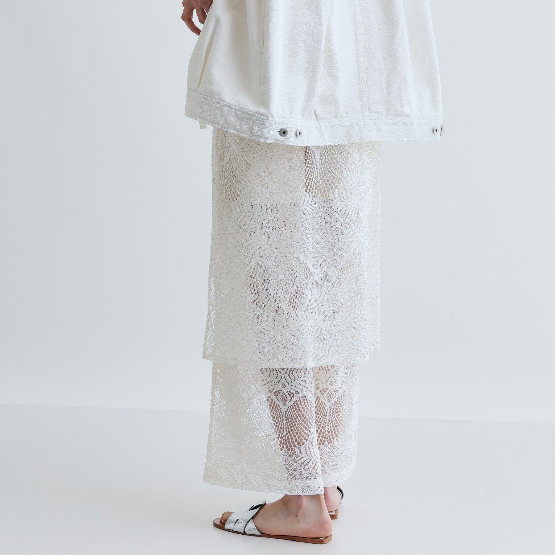 GALLEST「ラップスカート付きレースパンツ」|その他|