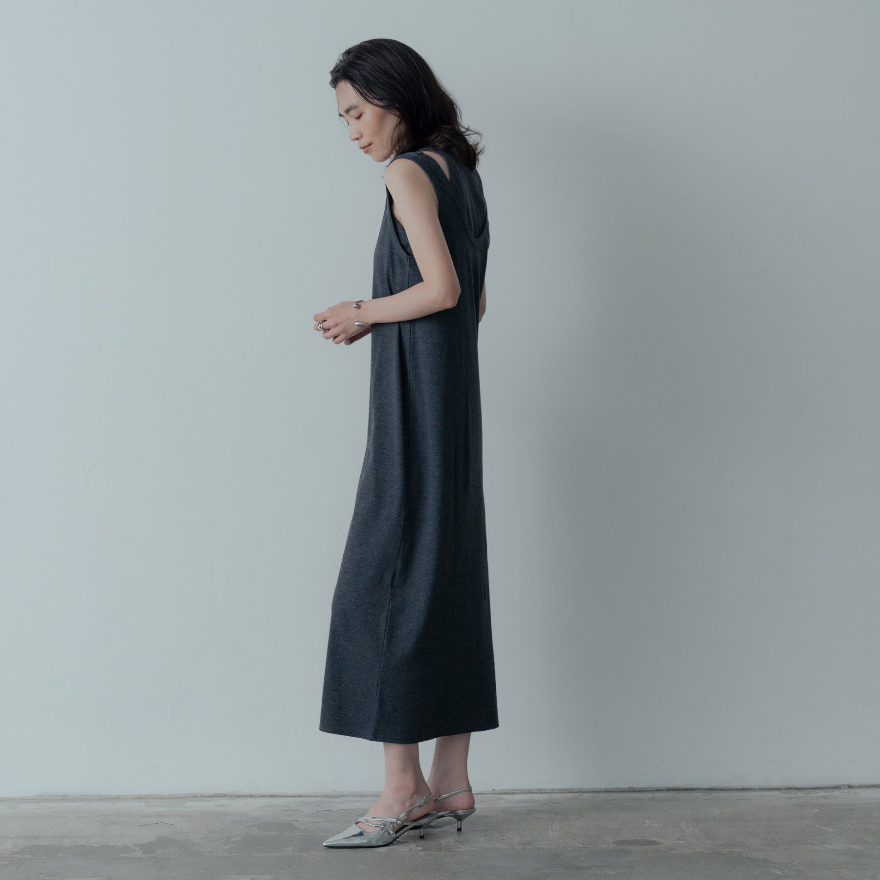 GALLEST「タンクトップレイヤードワンピース」|ワンピース|