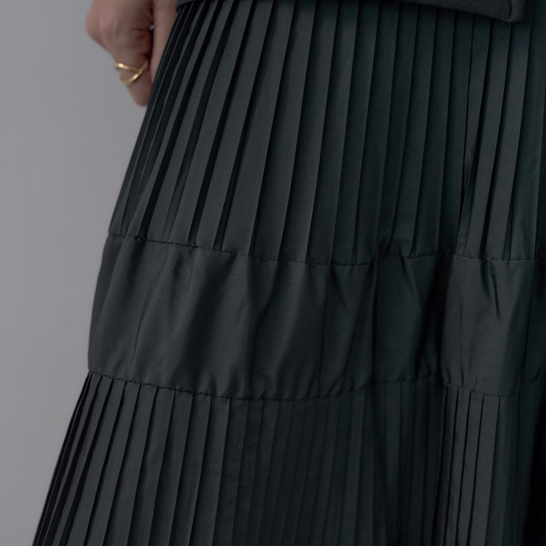 GALLEST「プリーツティアードスカート」|スカート|