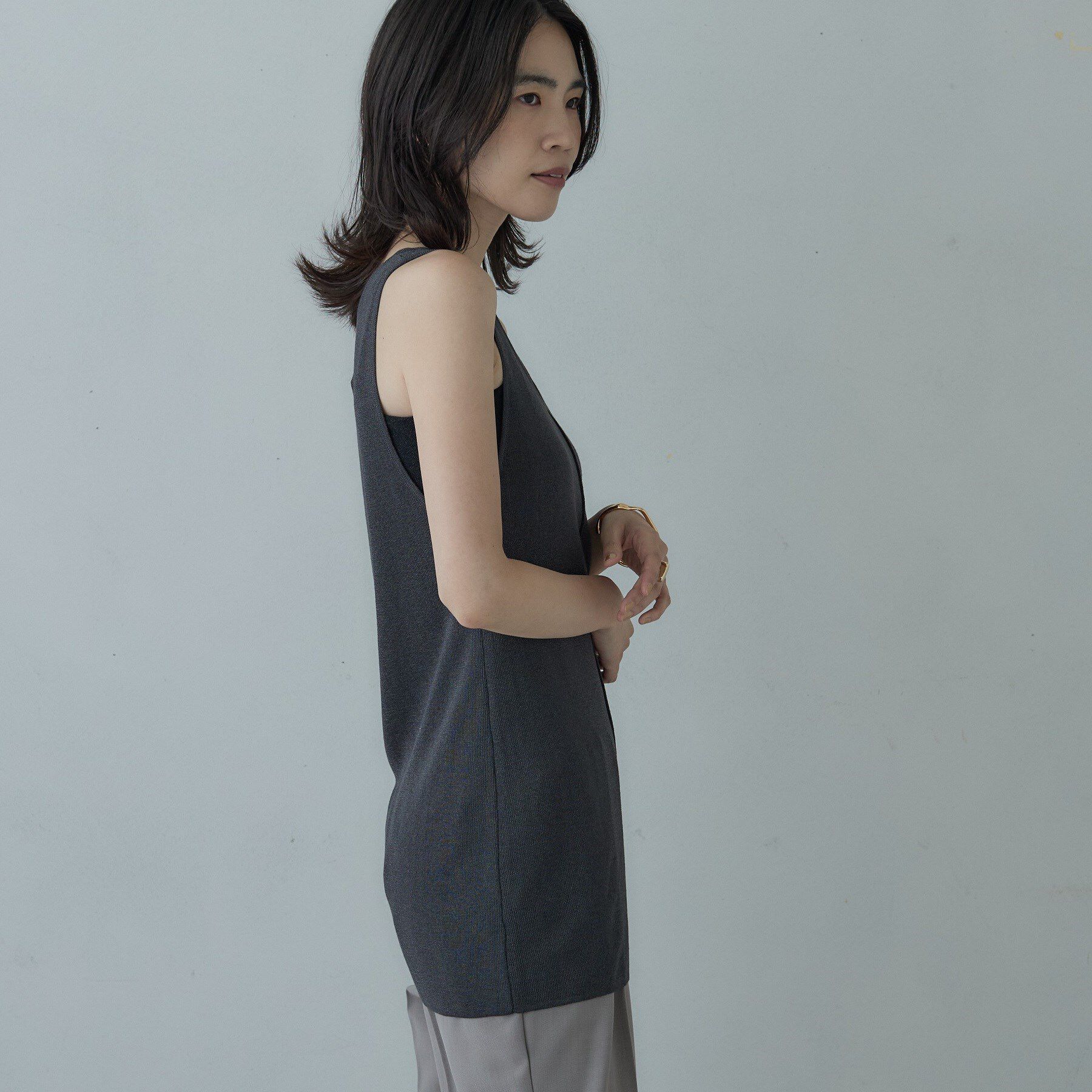 GALLEST「ロングニットタンク」|ニット・セーター|