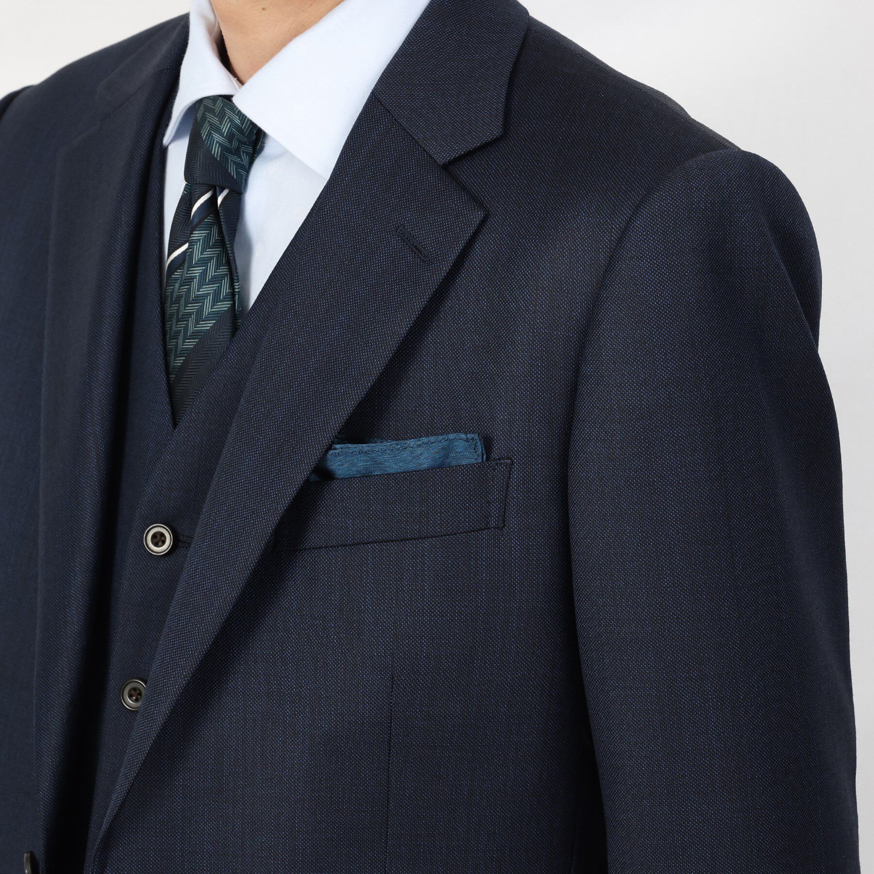 TAKEO KIKUCHI「シャイニーシャークピンヘッド スーツ/3ピース対応可」|スーツ|