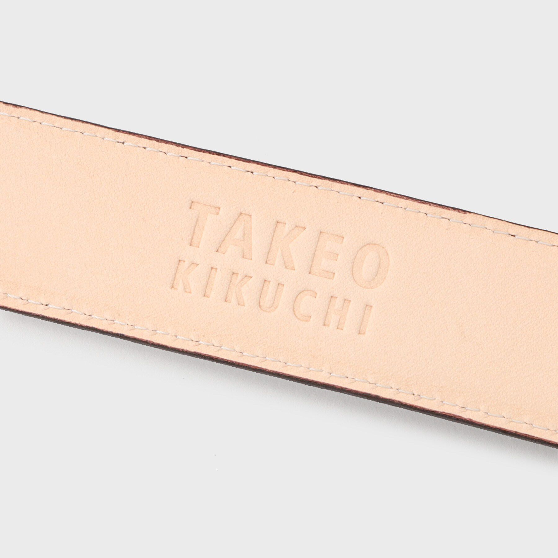 TAKEO KIKUCHI「【Made in JAPAN】フリコバックル ドレス レザーベルト」|ベルト|