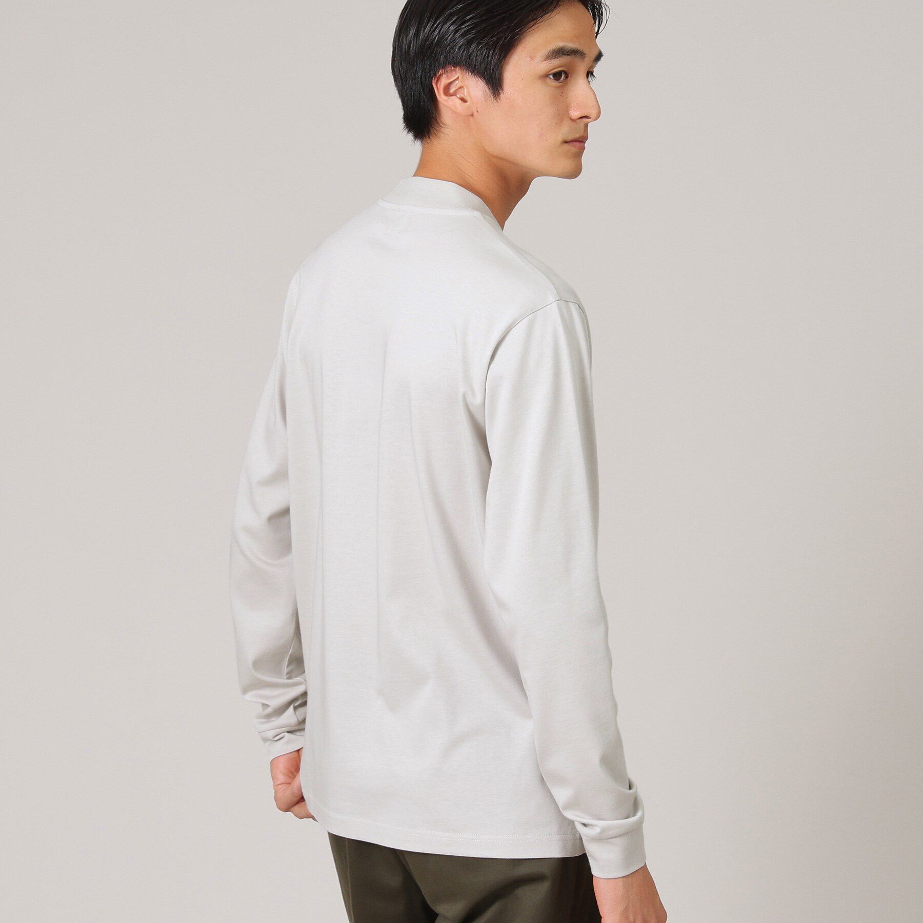 TAKEO KIKUCHI「【抗菌防臭/ジャケット対応】テーラード 長袖Tシャツ」|Tシャツ・カットソー|