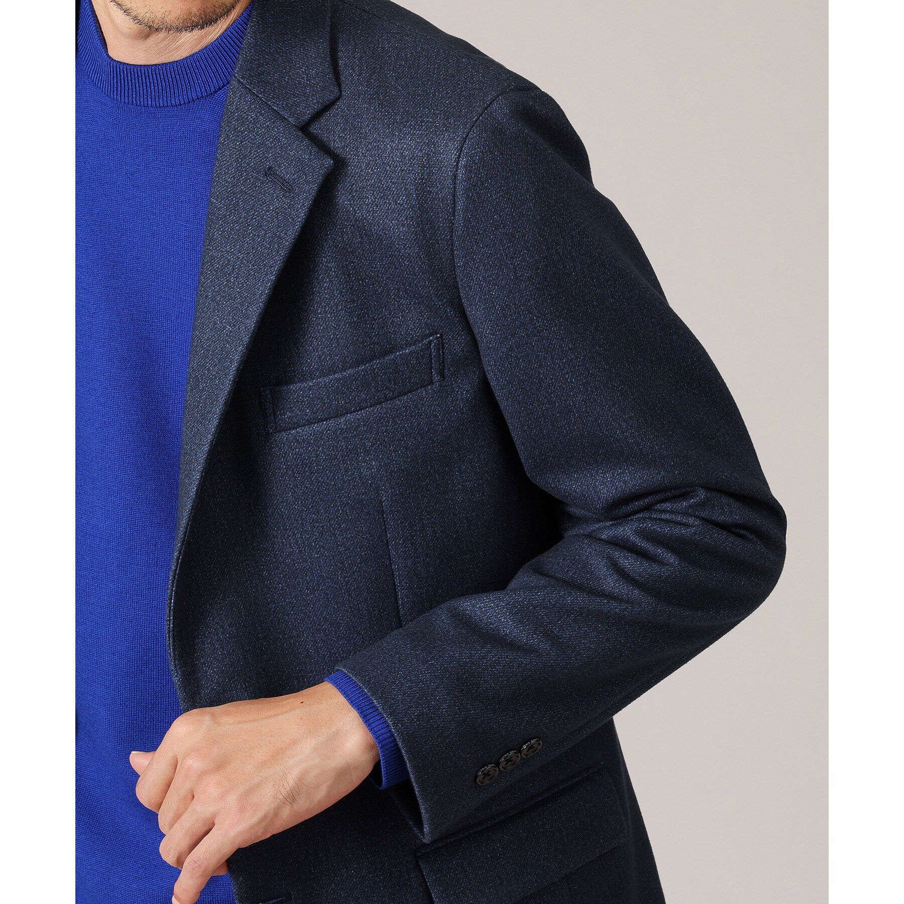 TAKEO KIKUCHI「【DOWN FABRIC】ダウンファブリック テーラード ジャケット / セットアップ対応」|テーラードジャケット|